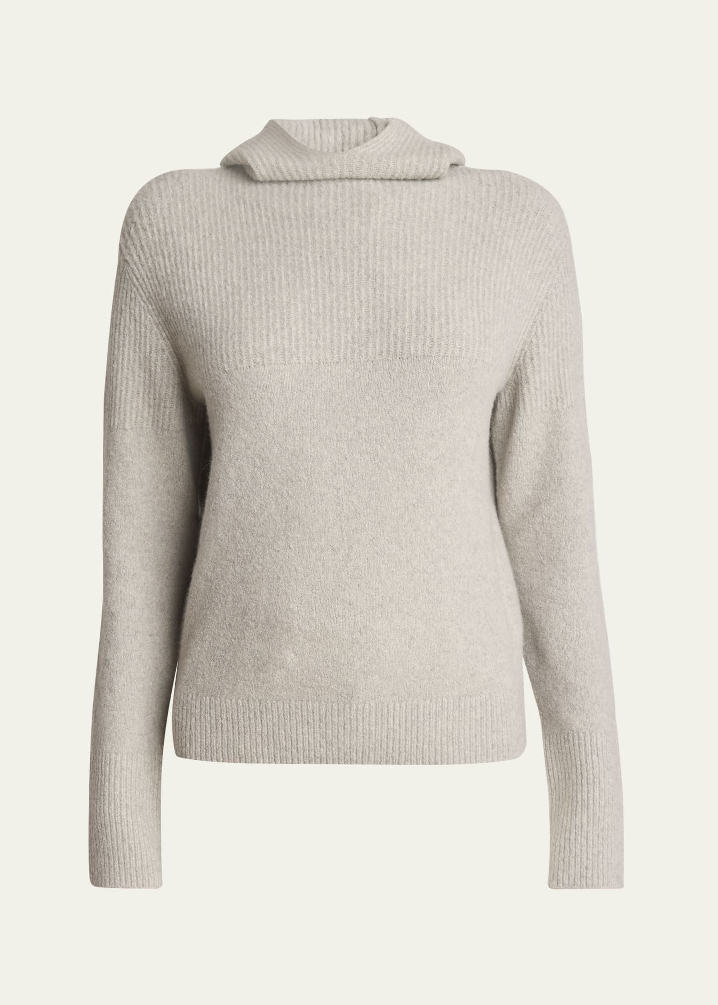 Greta Lofty Cashmere Hooded Sweater - 1