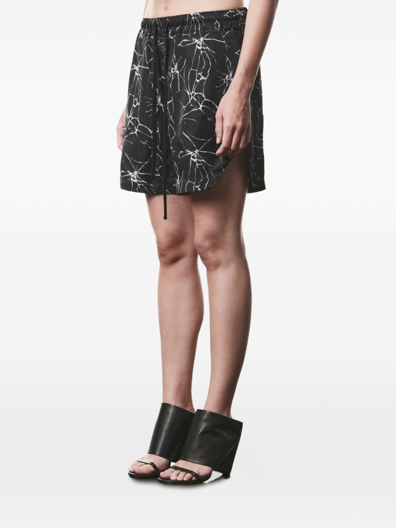 thom/krom marble print shorts outlook