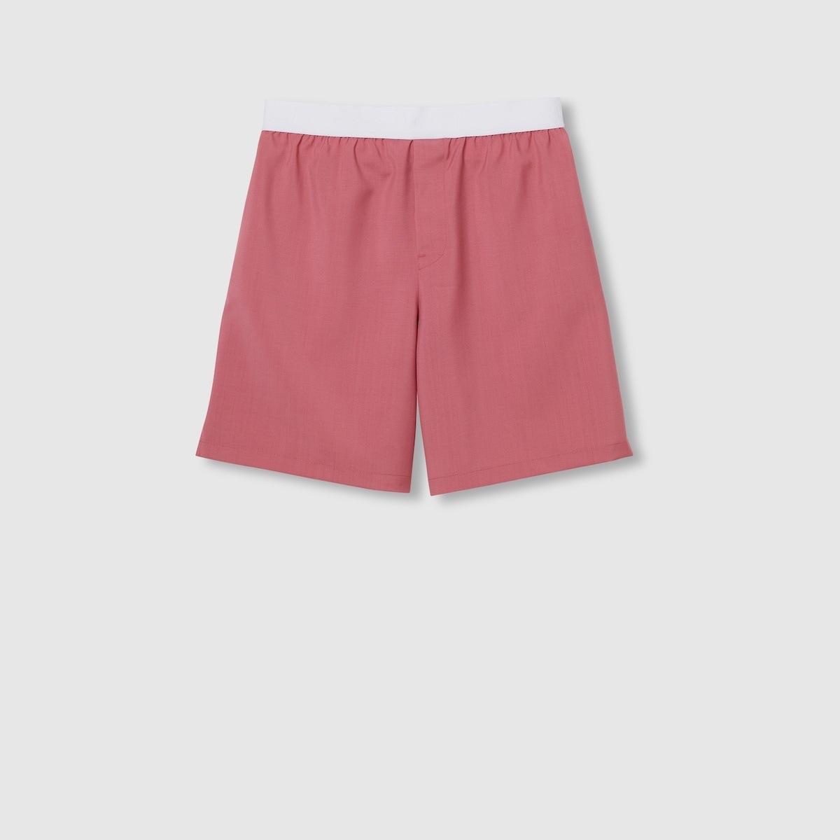 Light wool boxer-style shorts - 1