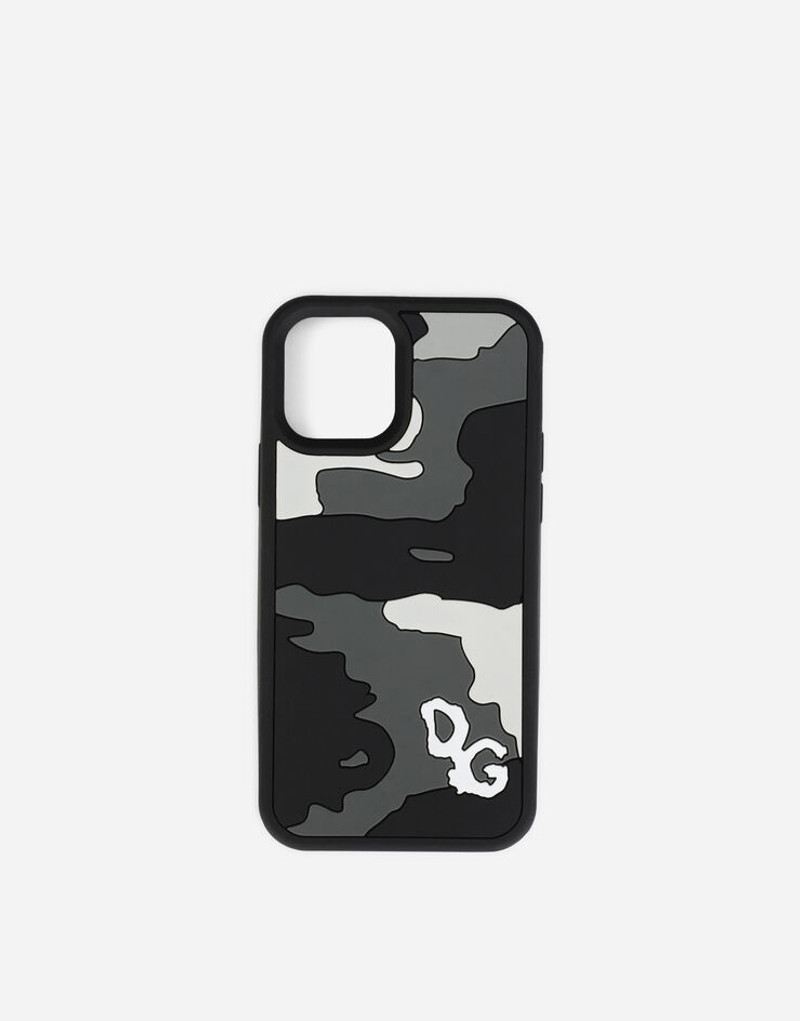 Camouflage rubber iPhone 12 Pro cover 1