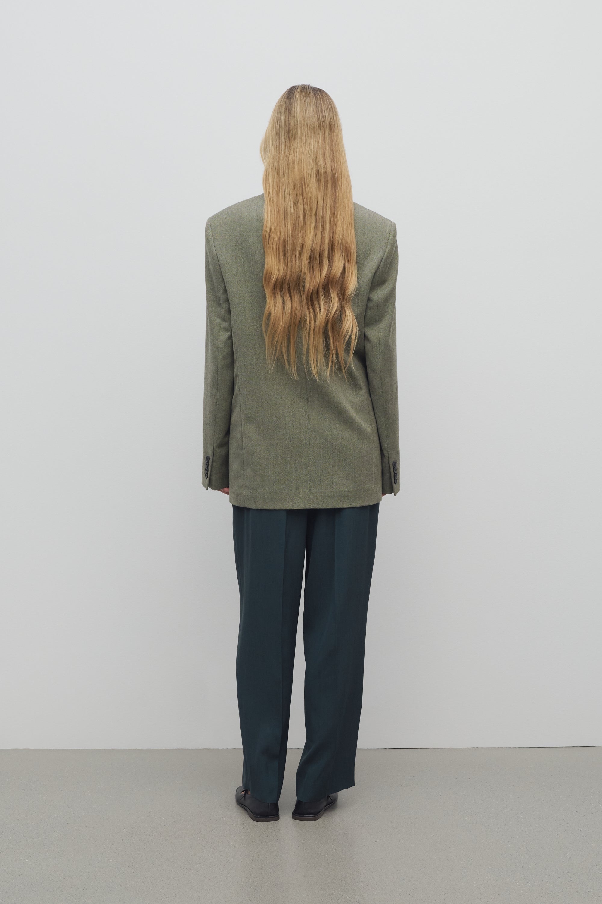 Lilas Pant in Virgin Wool - 5