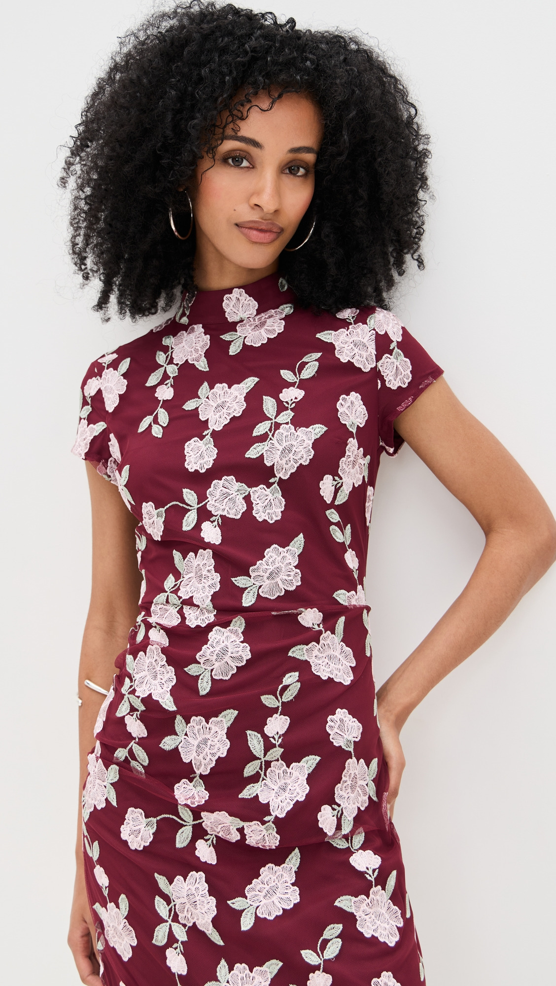 Mesh Asymmetric Dress - 2