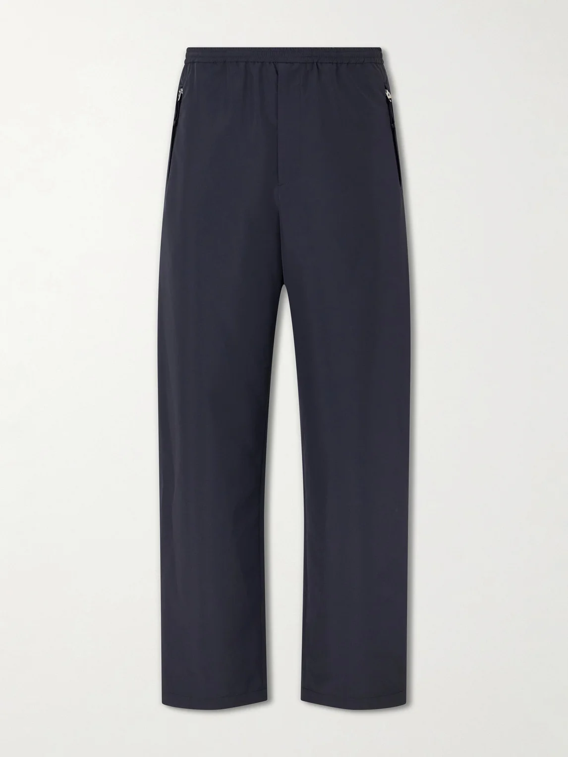 Straight-Leg Shell Trousers - 1