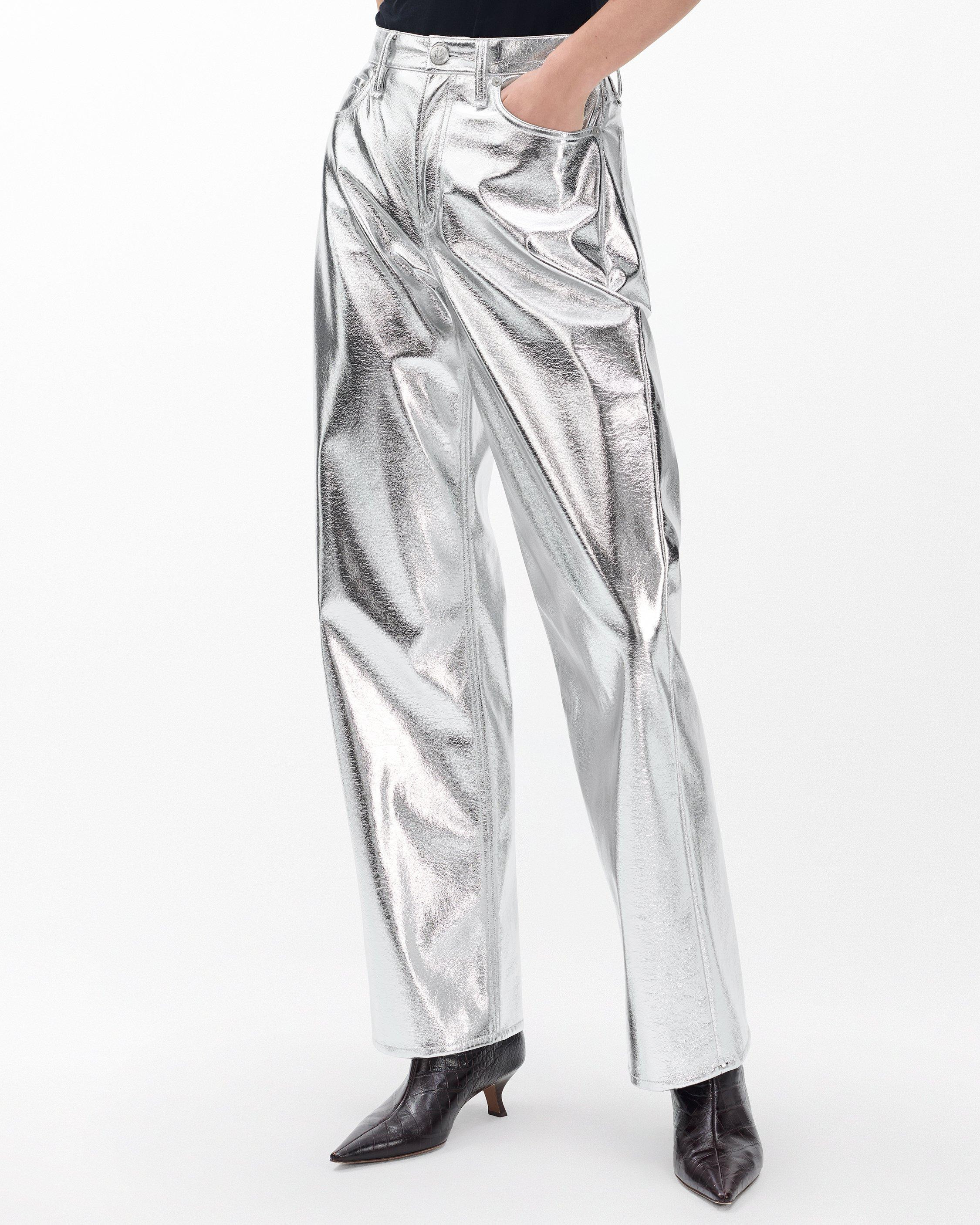 Logan Faux Leather Pants - 4