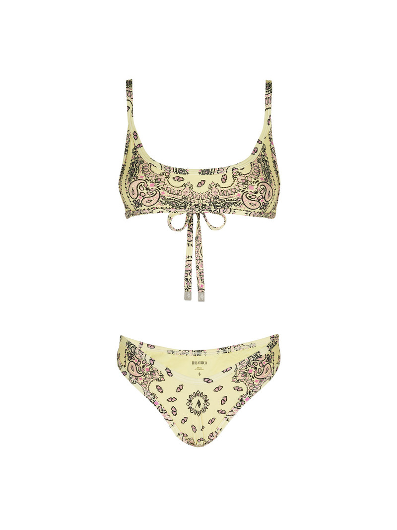 BANANA, BLACK AND FUCHSIA BIKINI 1