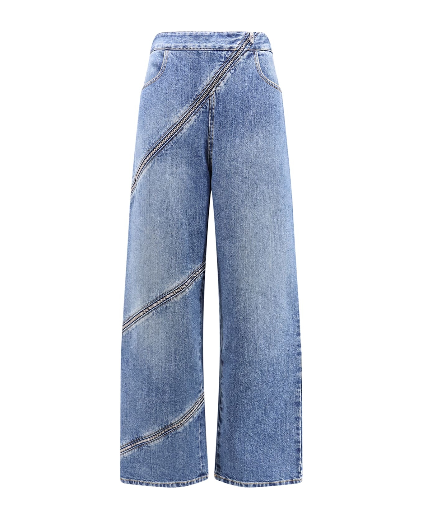 Spiral Stone Washed Jeans - 1