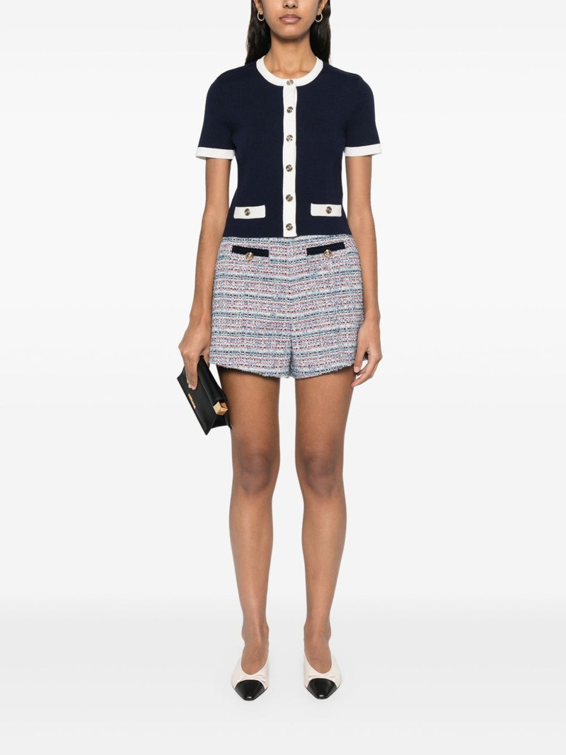 maje ribbed cardigan outlook