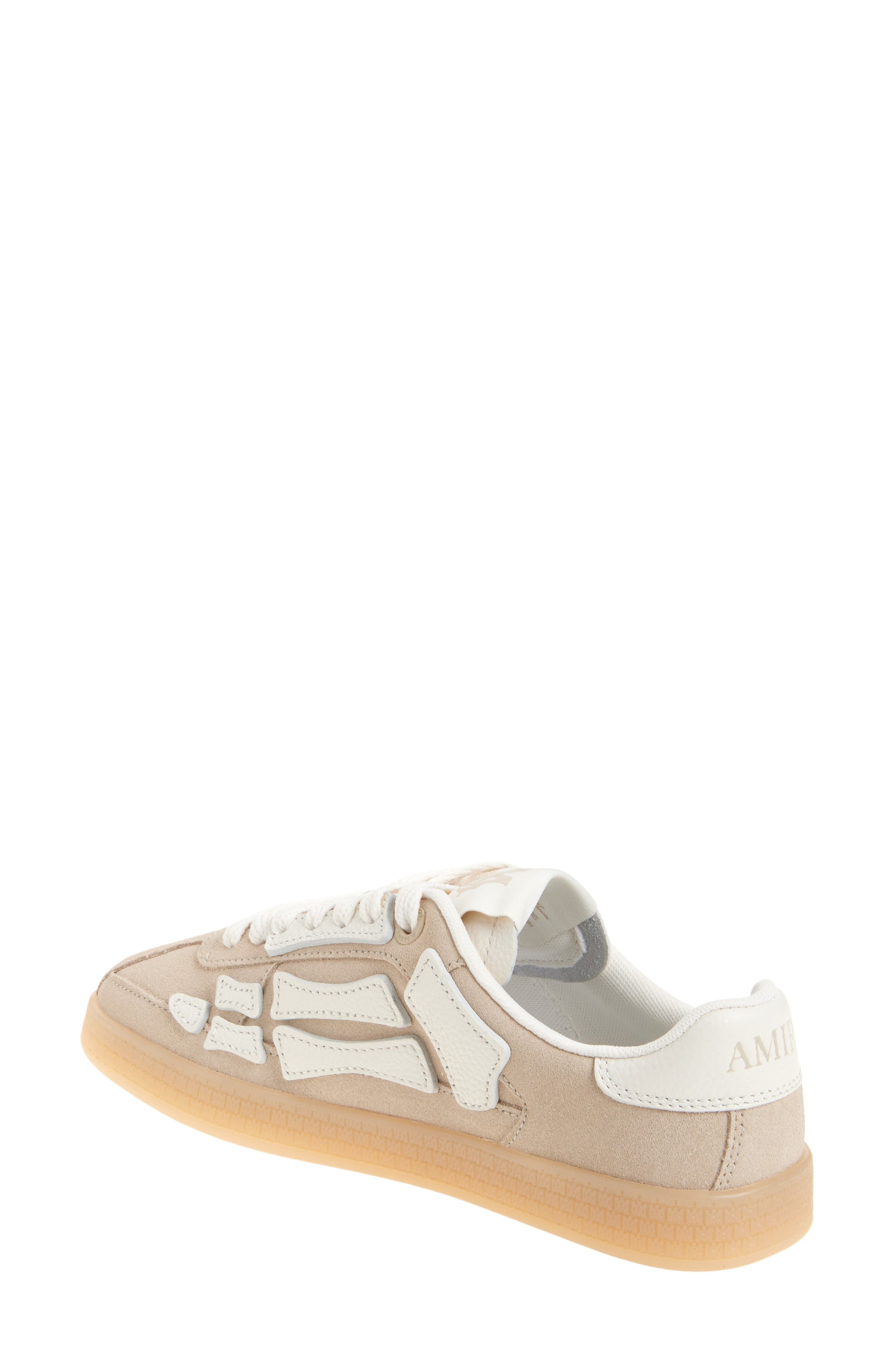 AMIRI Pacific Bones Low Top Sneaker in Sand at Nordstrom - 2