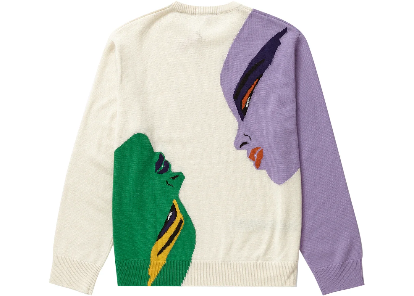 supreme Faces Sweater Cream 【公式通販】