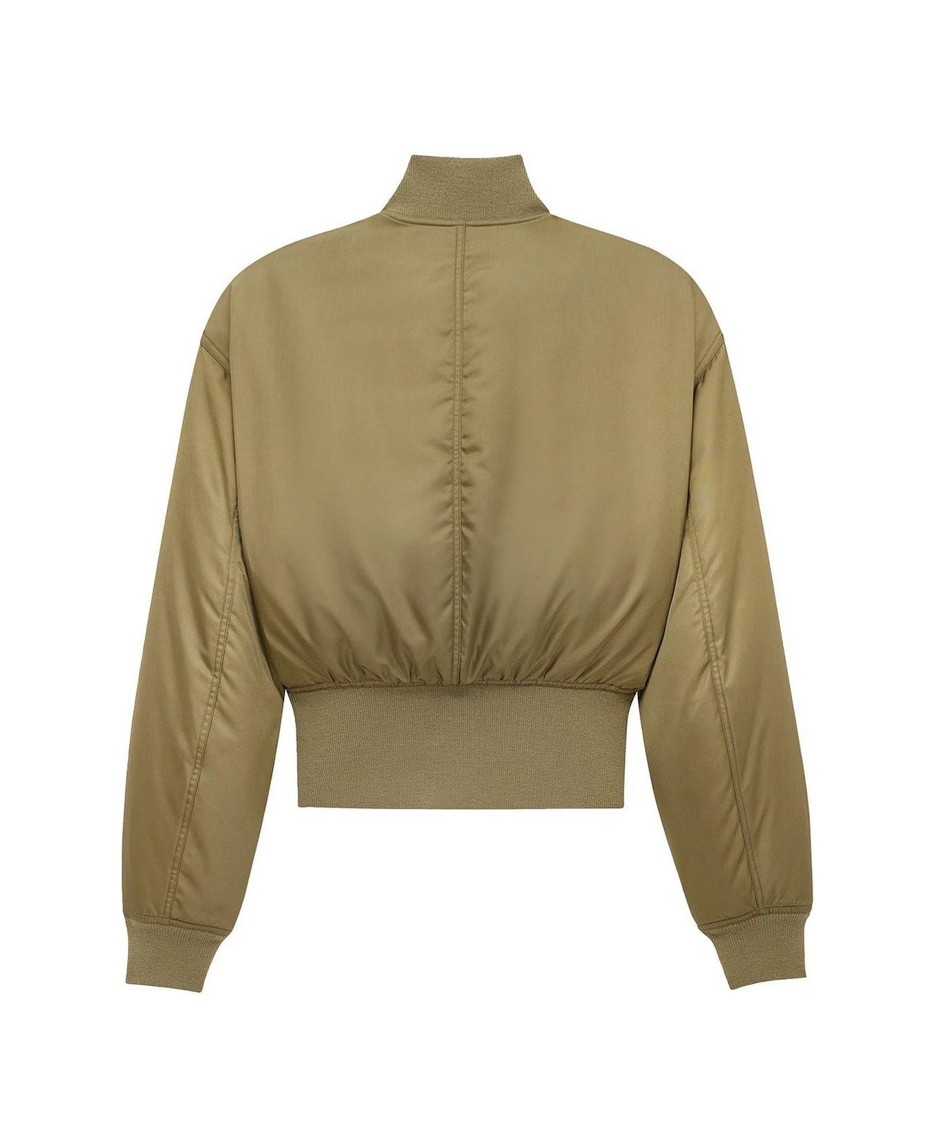 Zip-up Padded Bomber Jacket - 2