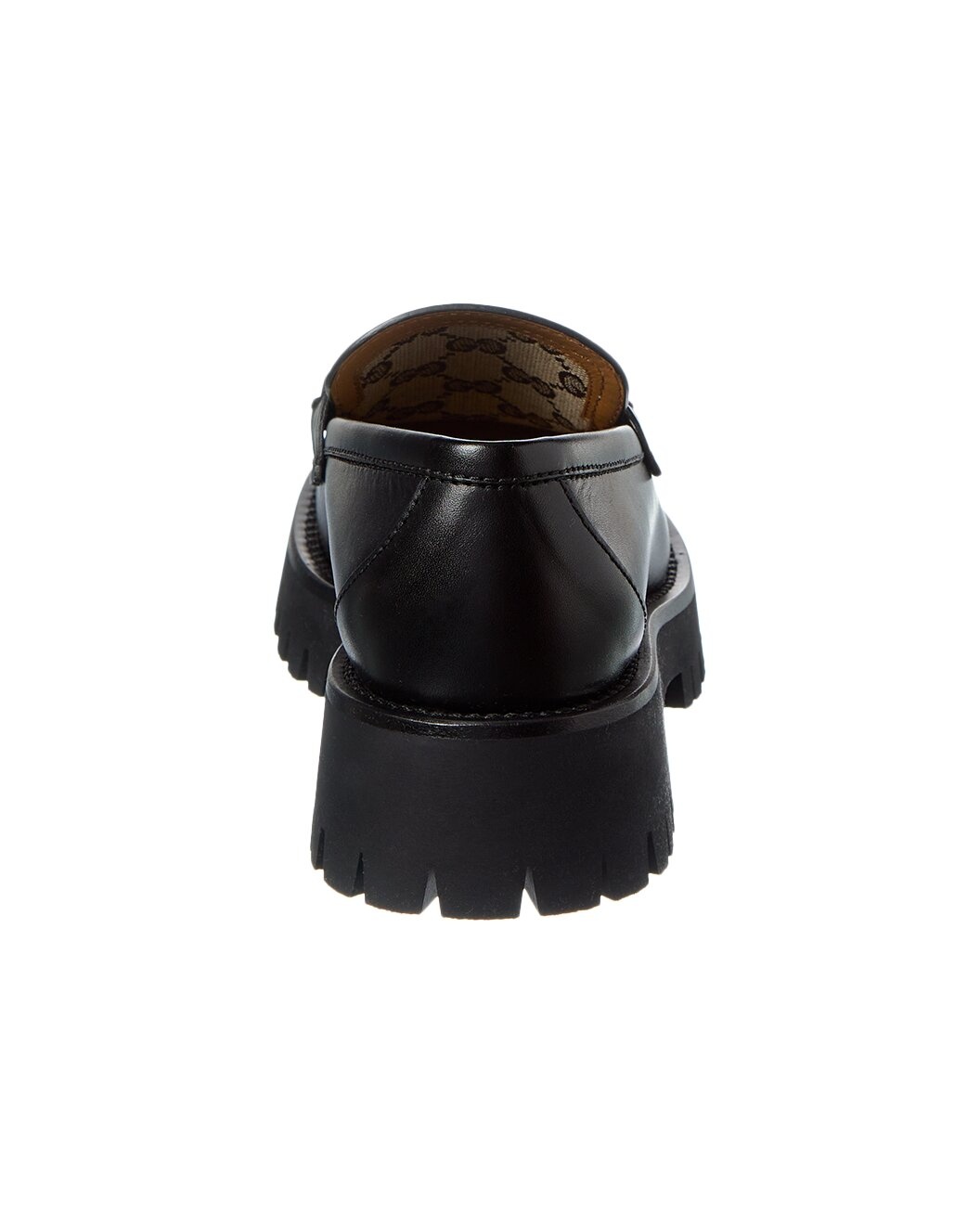 Gucci Horsebit Lug Sole Leather Loafer - 3