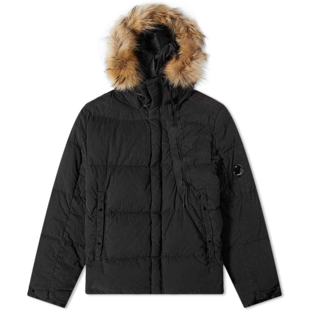 C.P. Company Fur Collar Down Parka - 1