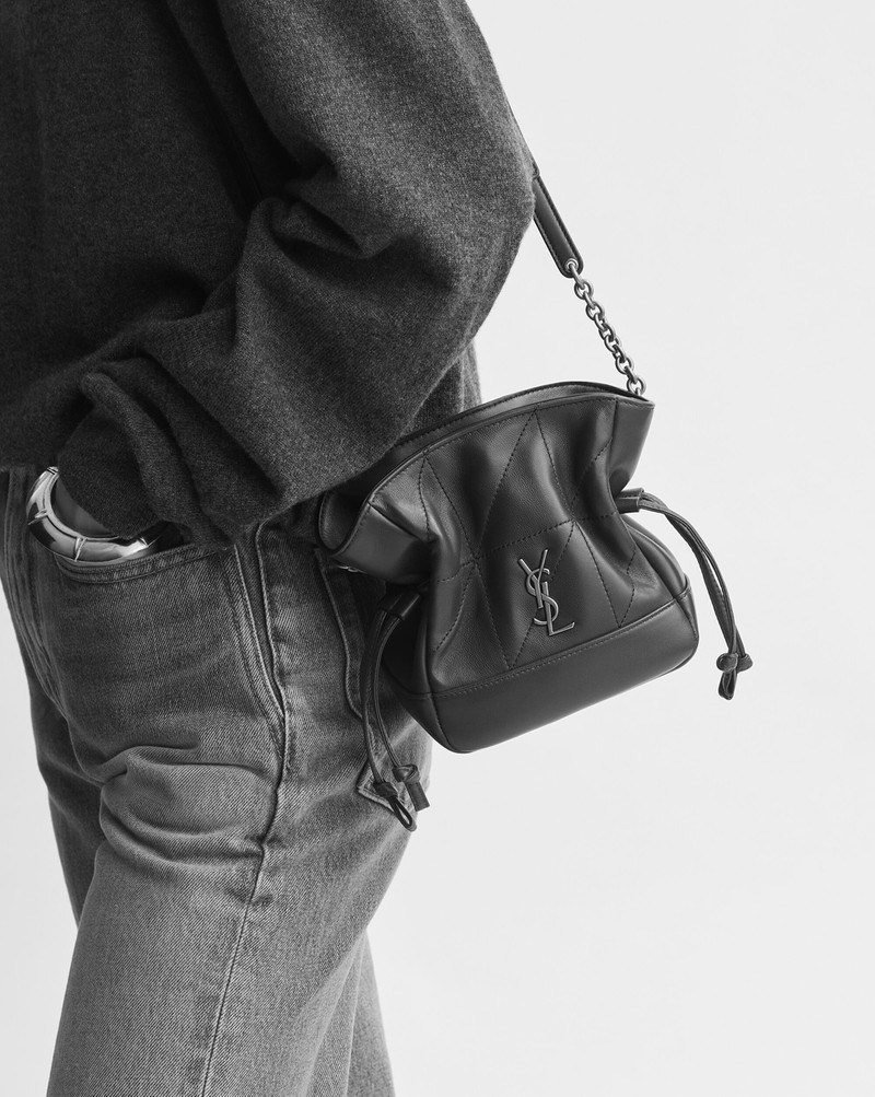 SAINT LAURENT JAMIE MINI SHOULDER POUCH IN LAMBSKIN outlook
