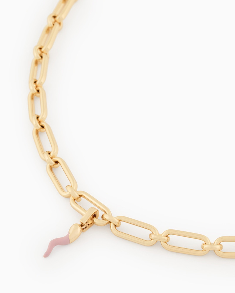 EMPORIO ARMANI EMPORIO ARMANI GOLD-TONE BRASS CHARM outlook