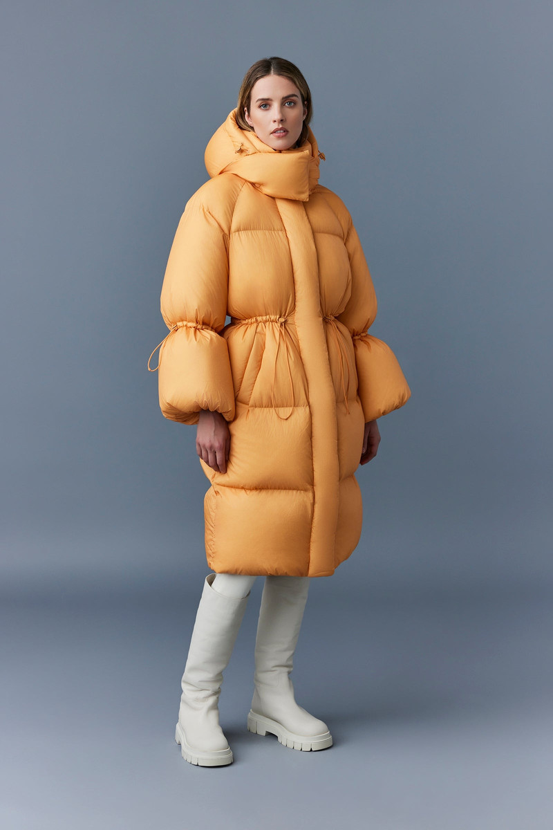 MACKAGE LENZI 2-in-1 down coat with removable hood outlook