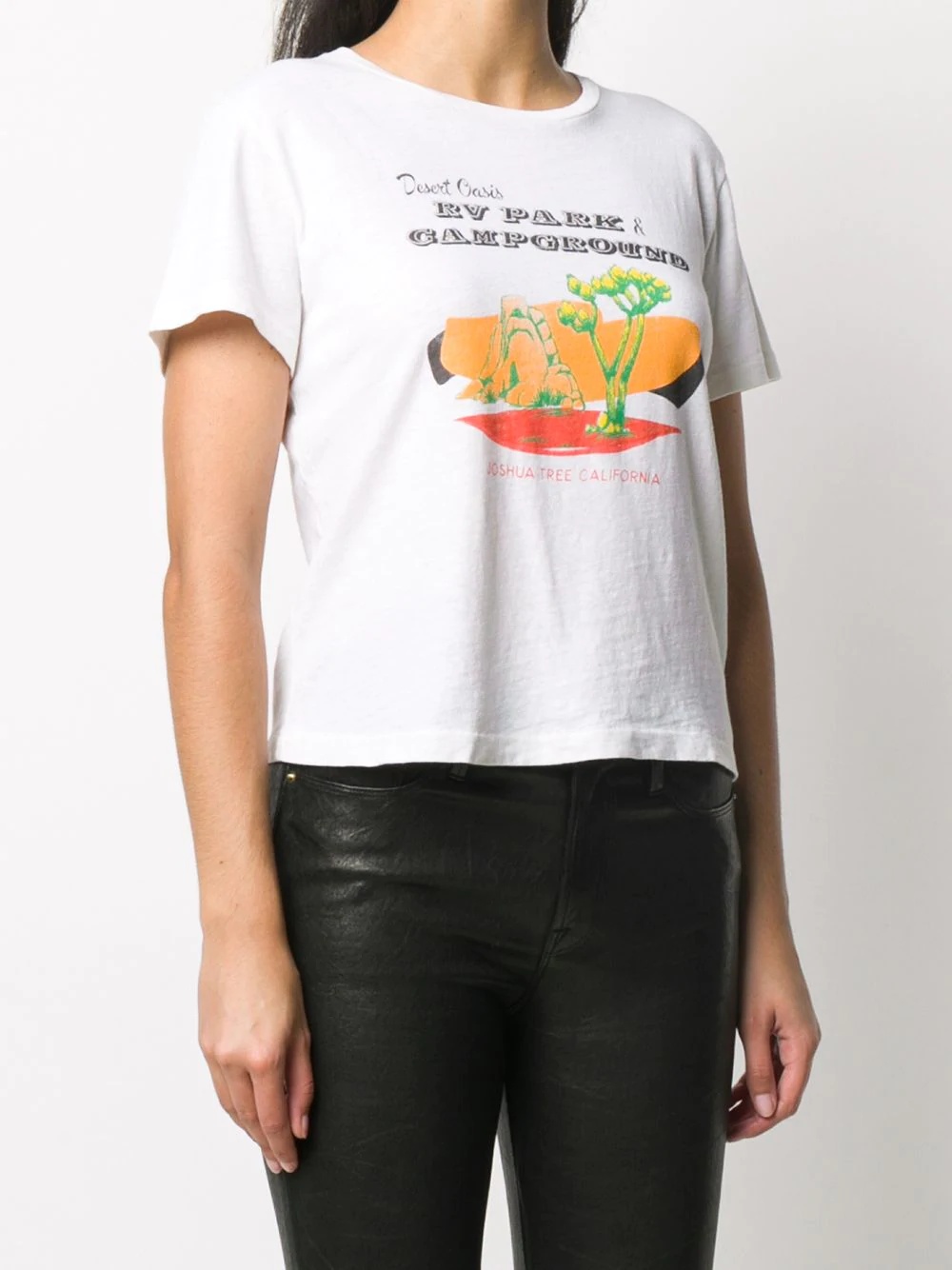 Desert Oasis graphic print T-shirt - 3