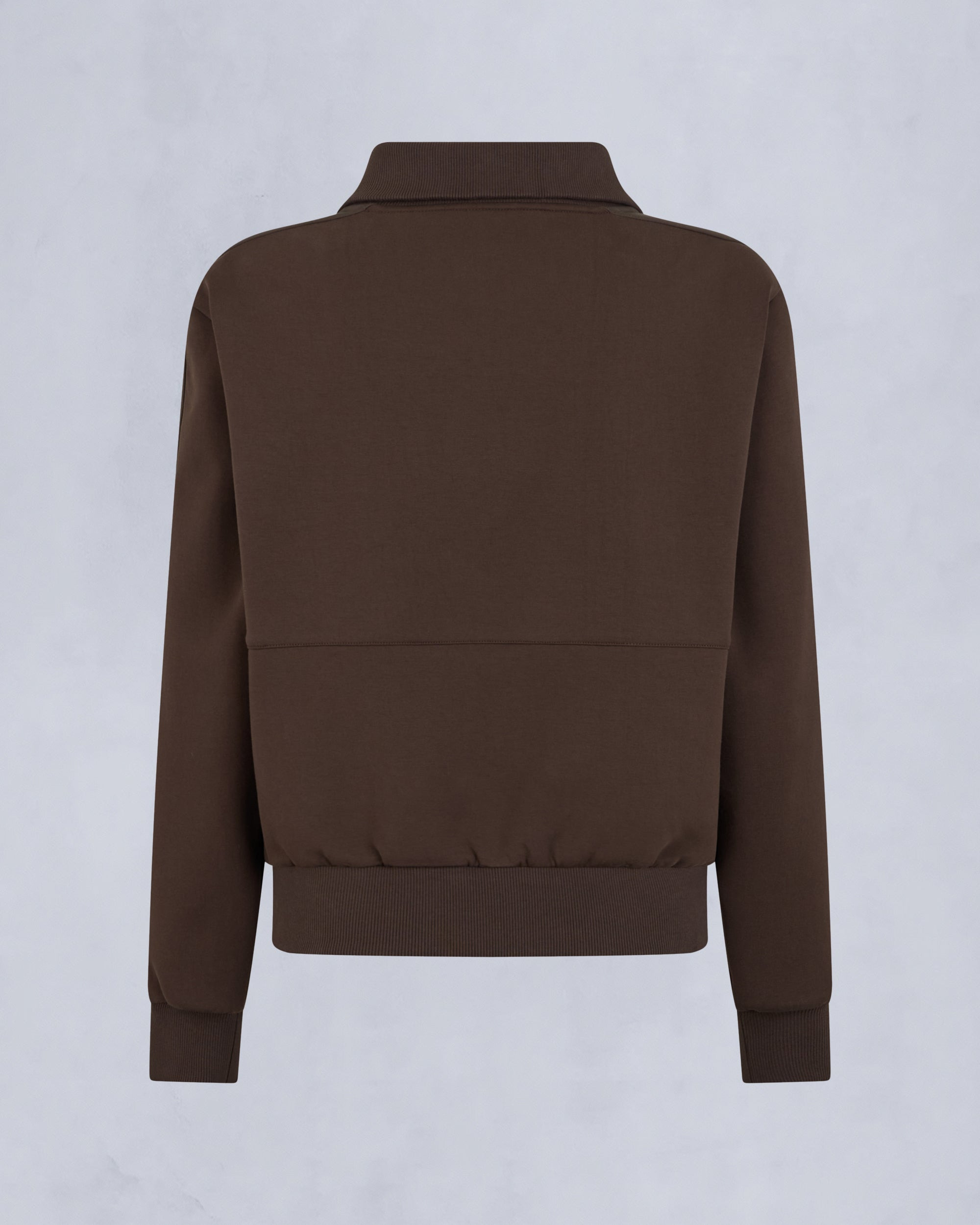 MIX MEDIA QUARTER ZIP SWEATER - 6