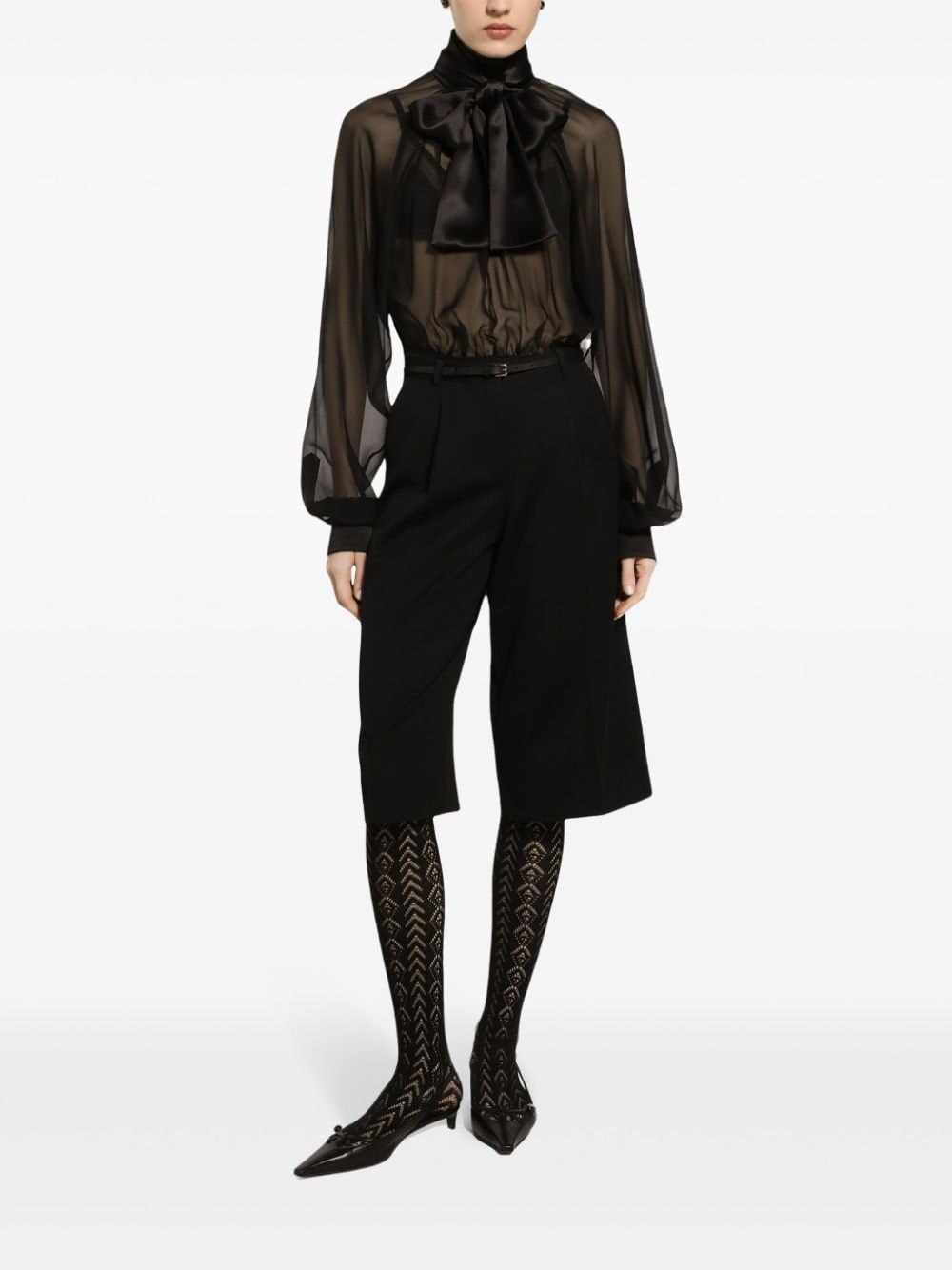 tailored knee-length shorts - 2
