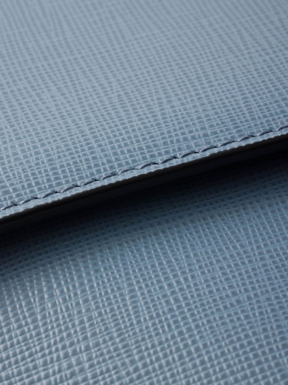 mini Saffiano leather clutch bag - 4