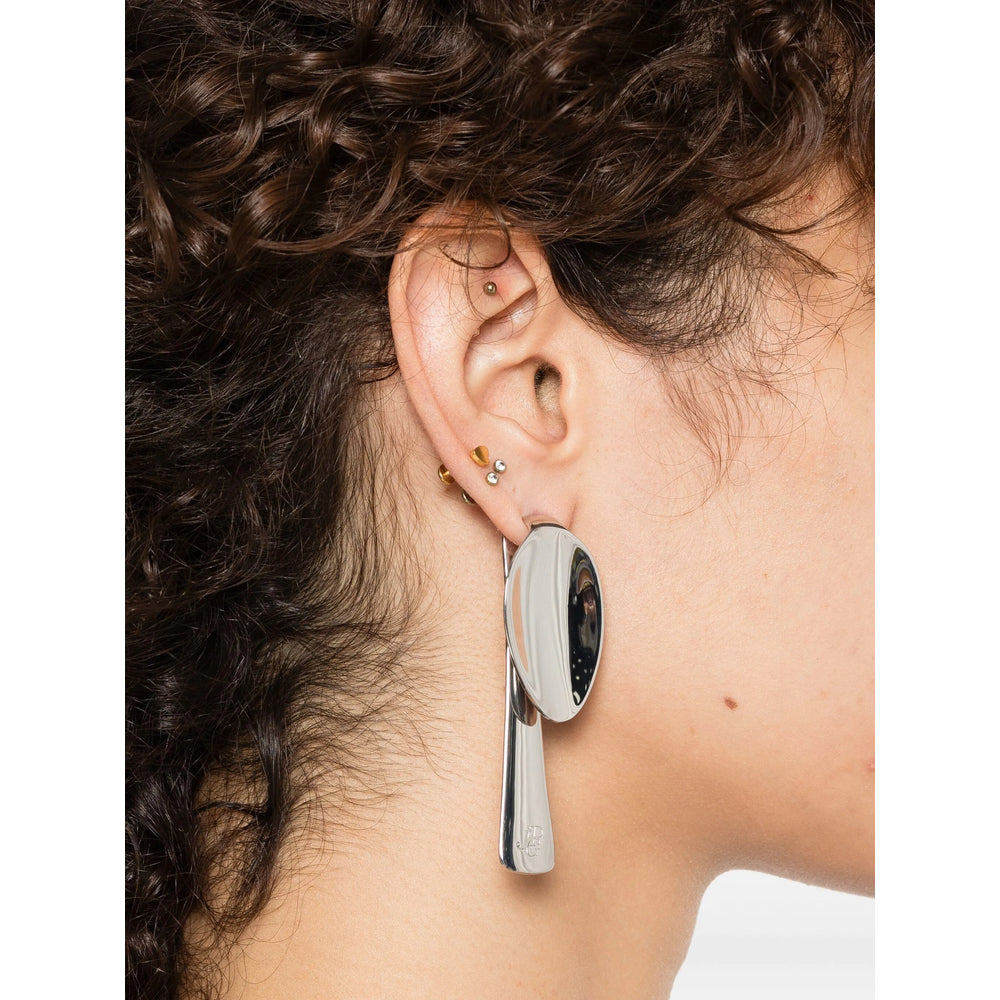 Jean Paul Gaultier Silver Earrings Women - 2