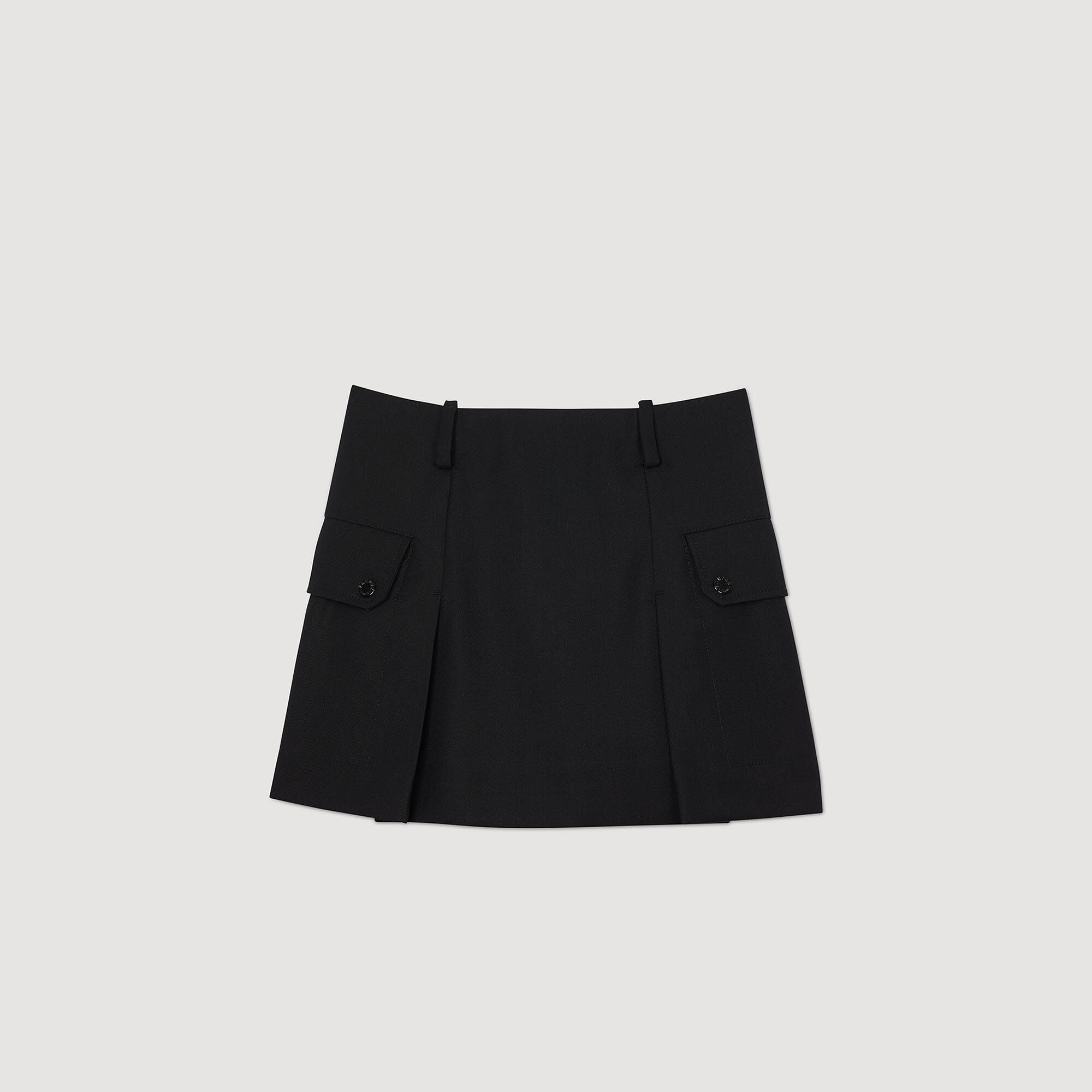 SHORT SKIRT WITH POCKETS - 1