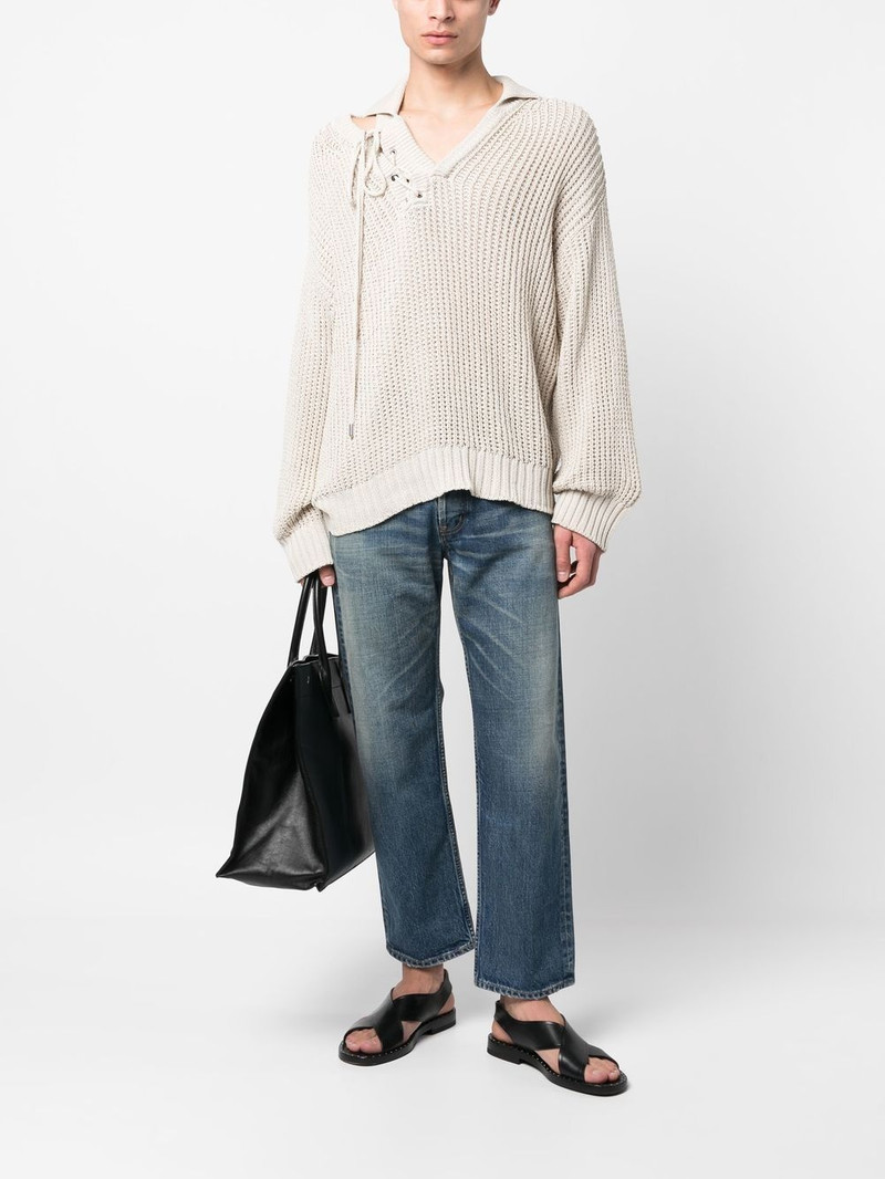 SAINT LAURENT Mick straight-leg jeans outlook