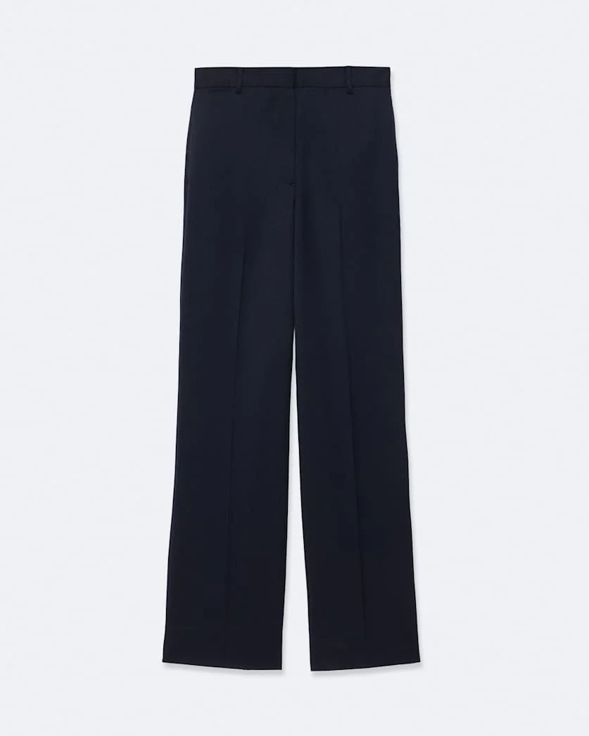 ELYSIA MID-RISE SLIM-FIT TAILORED PANTS - 1