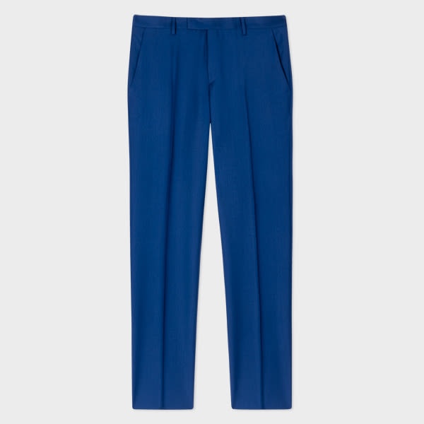 Wool Tailored-Fit Trousers - 3