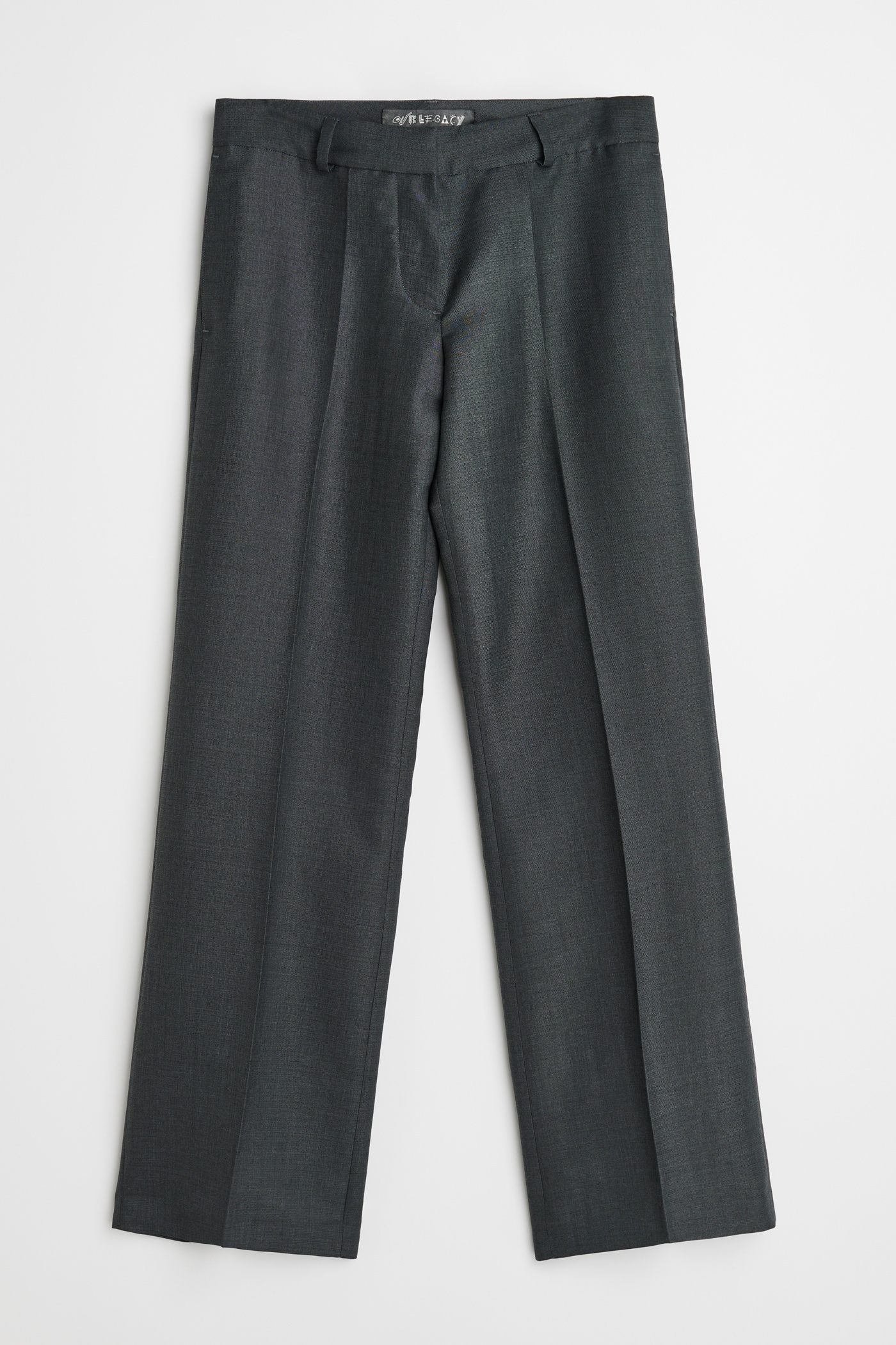 Hip Trouser Grey Mnemonic Wool - 1