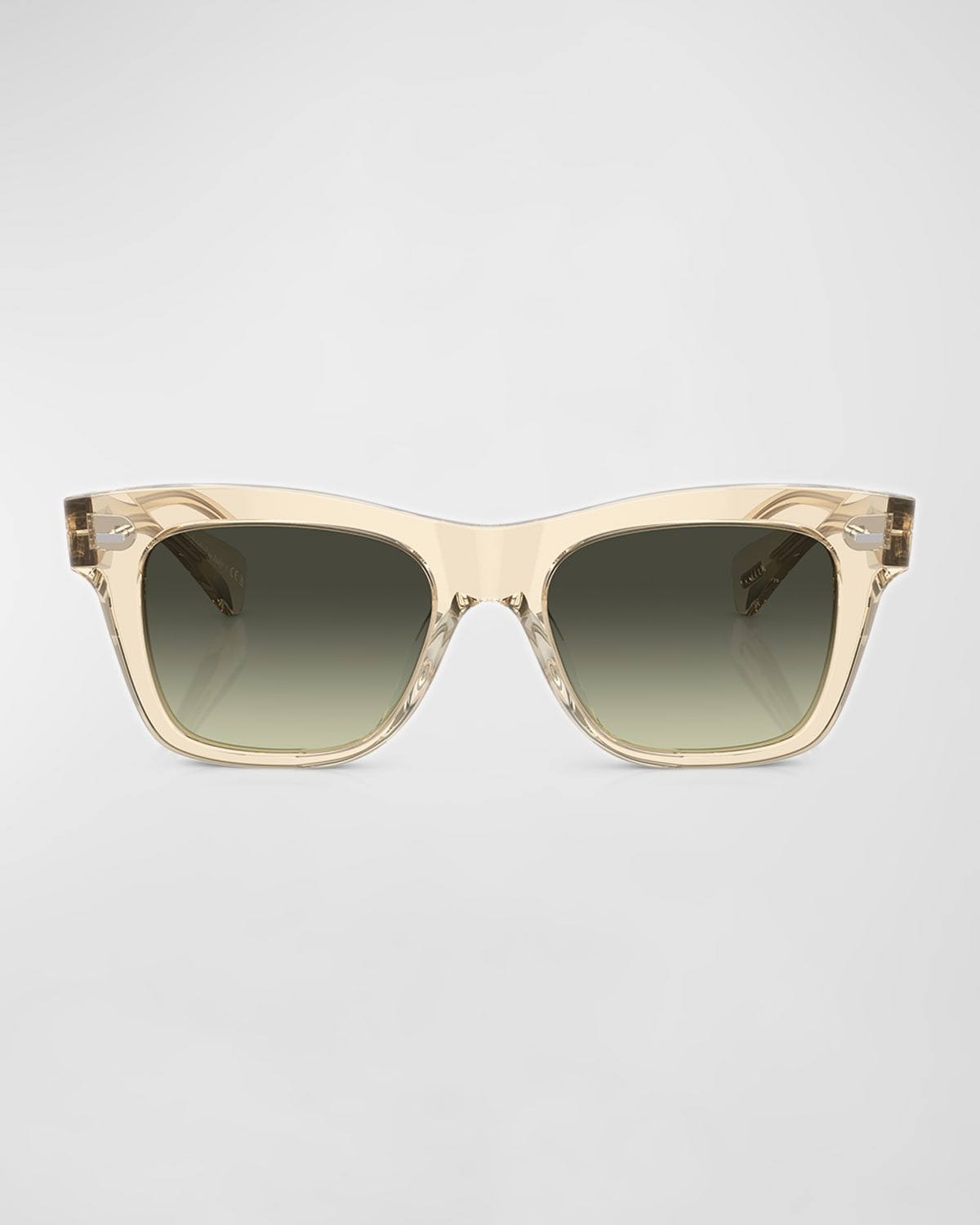 Ms. Oliver Gradient Acetate Square Sunglasses - 3