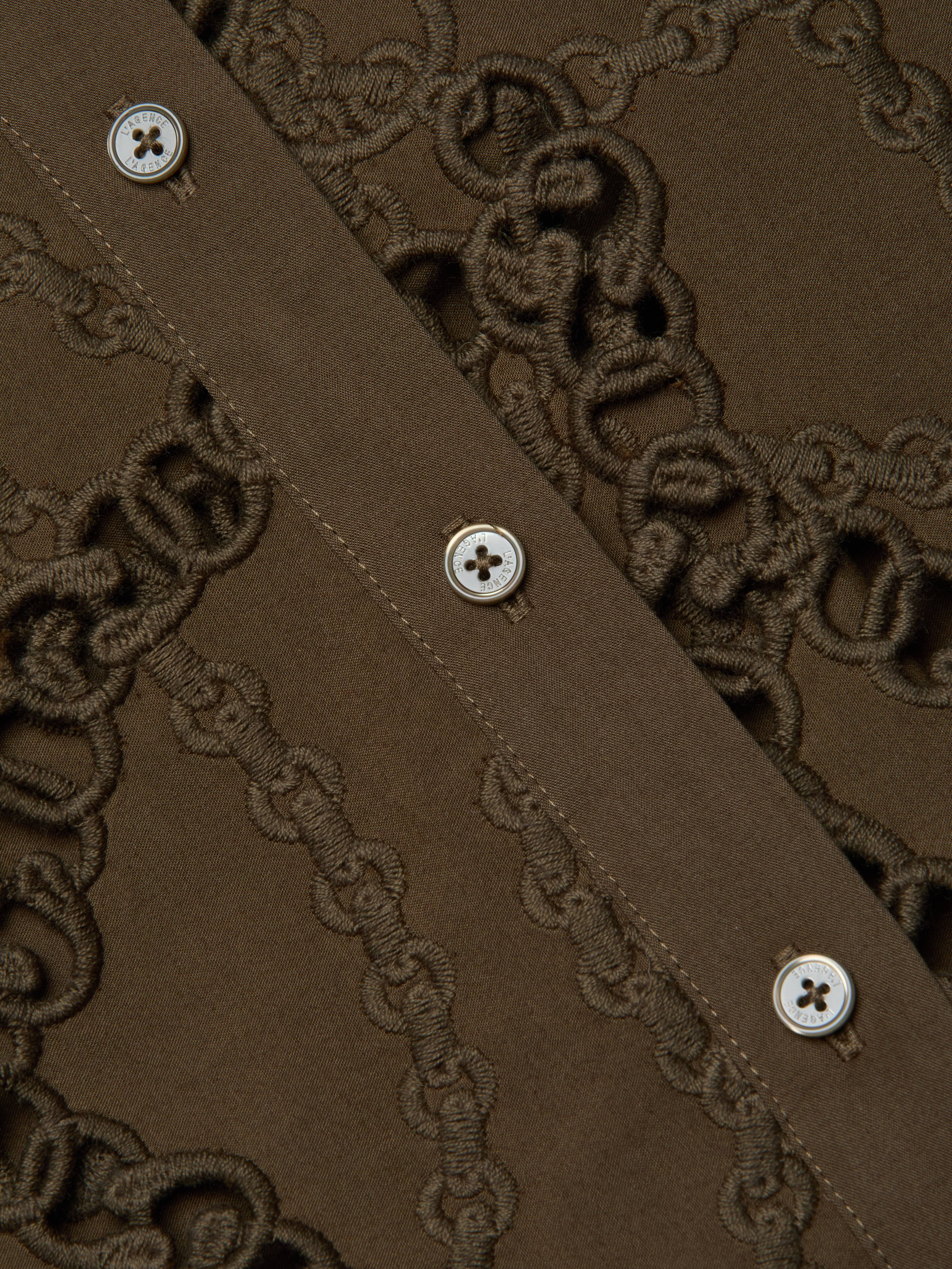 Ellery Eyelet Shirt - 7