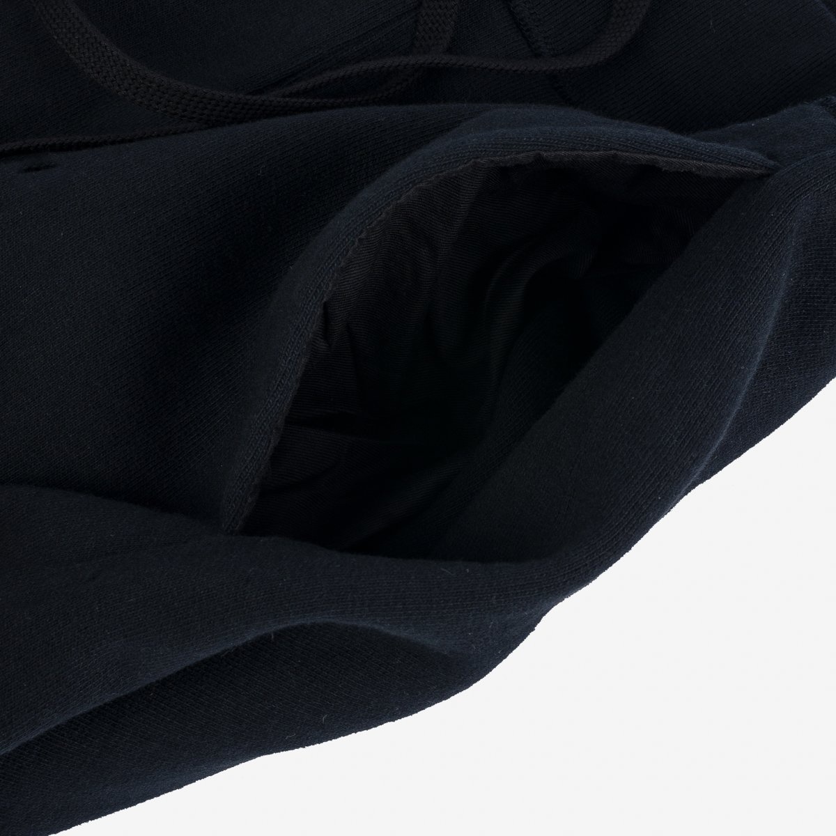 IHSW-70-BLK 14oz Ultra Heavyweight Loopwheel Cotton Sweat Pants - Black - 9