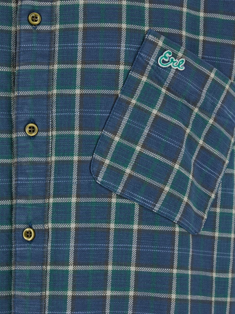ERL check-pattern shirt outlook