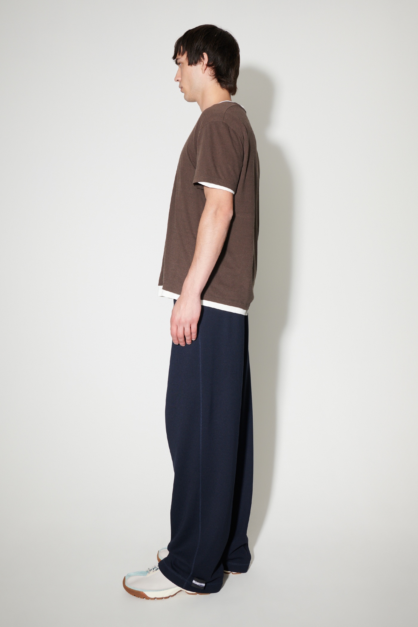 Reduced Trouser Roman Navy Olympic Viscose - 4