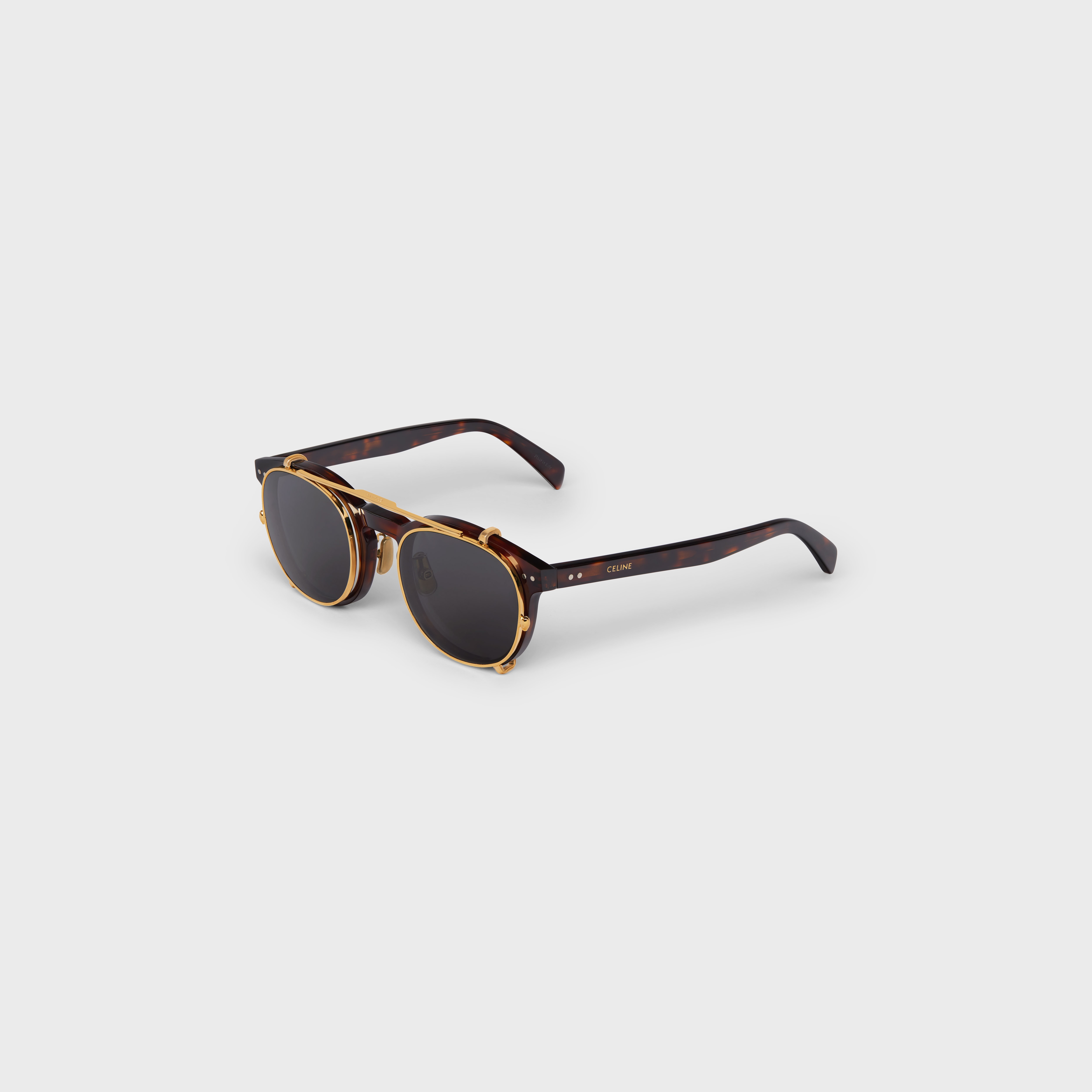 Black Frame 38 sunglasses in Acetate - 2