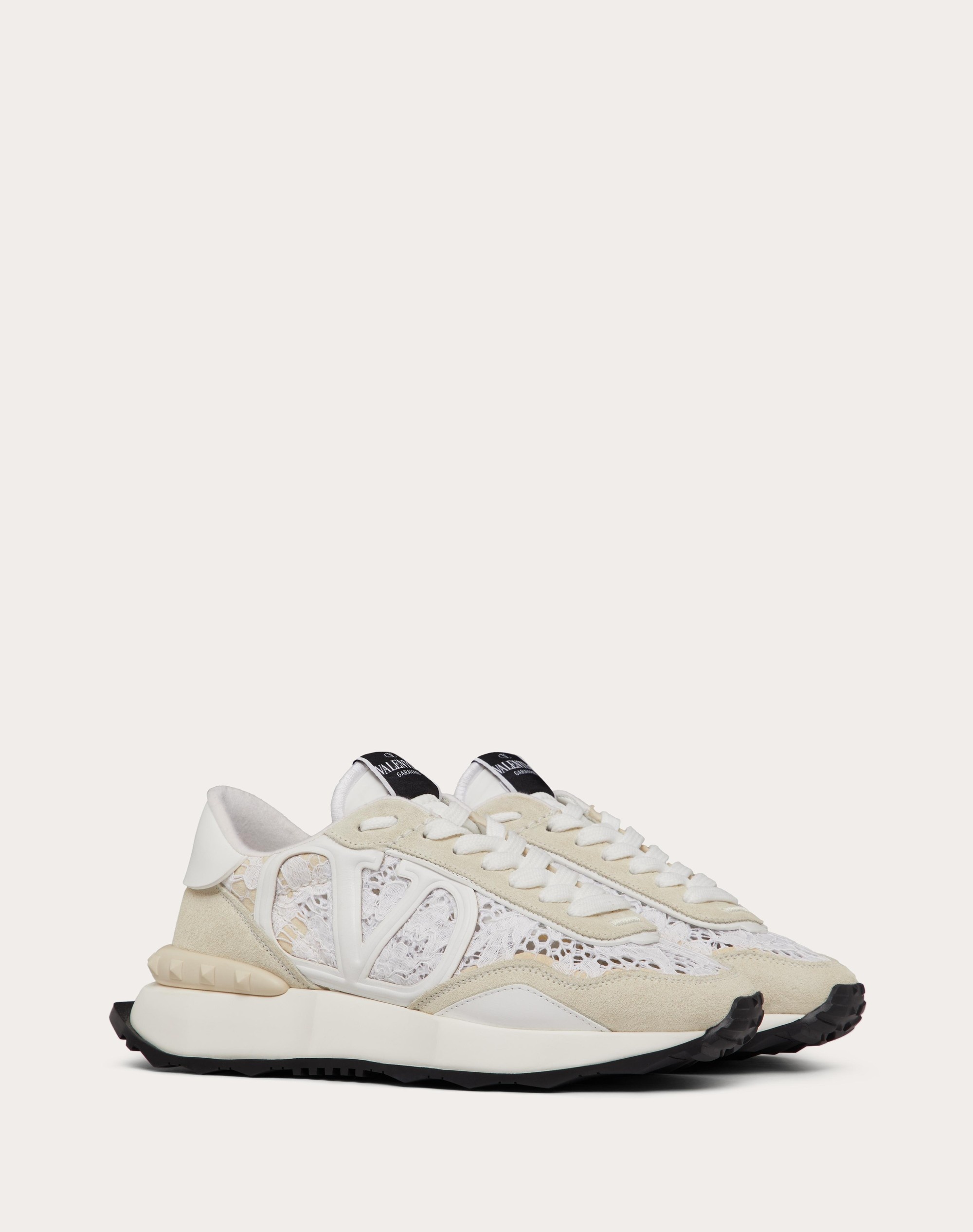 LACE AND MESH LACERUNNER SNEAKER - 2