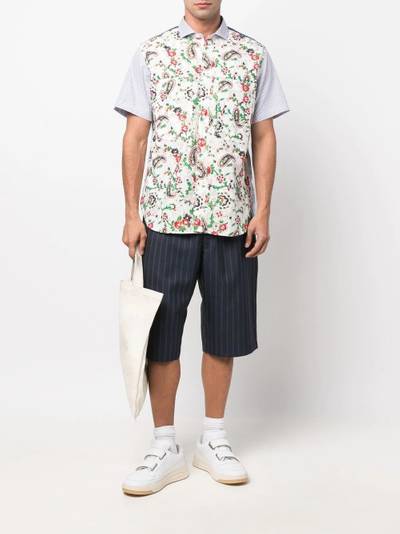 Junya Watanabe MAN pinstripe Bermuda shorts outlook