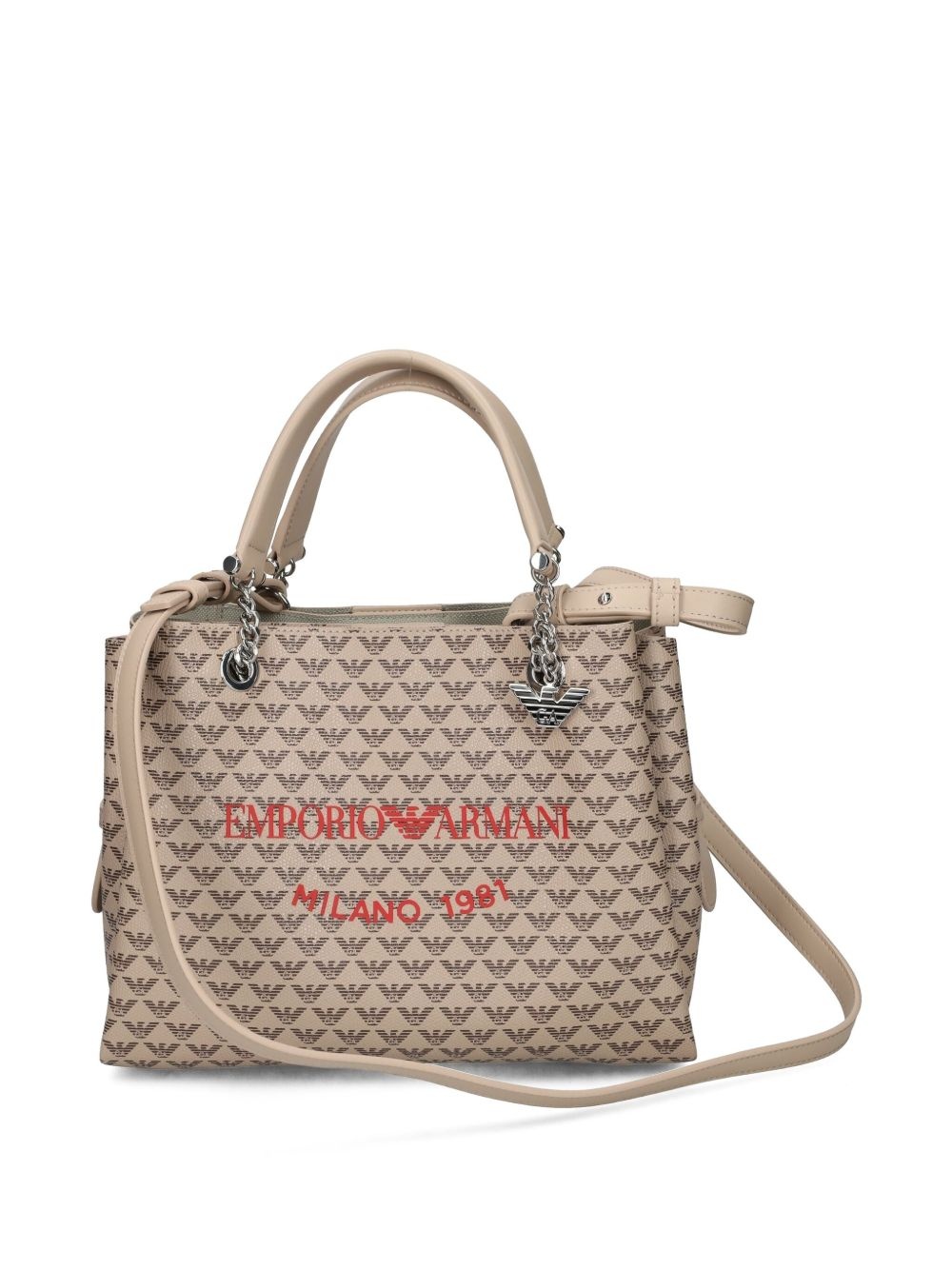 monogram-pattern tote bag - 6