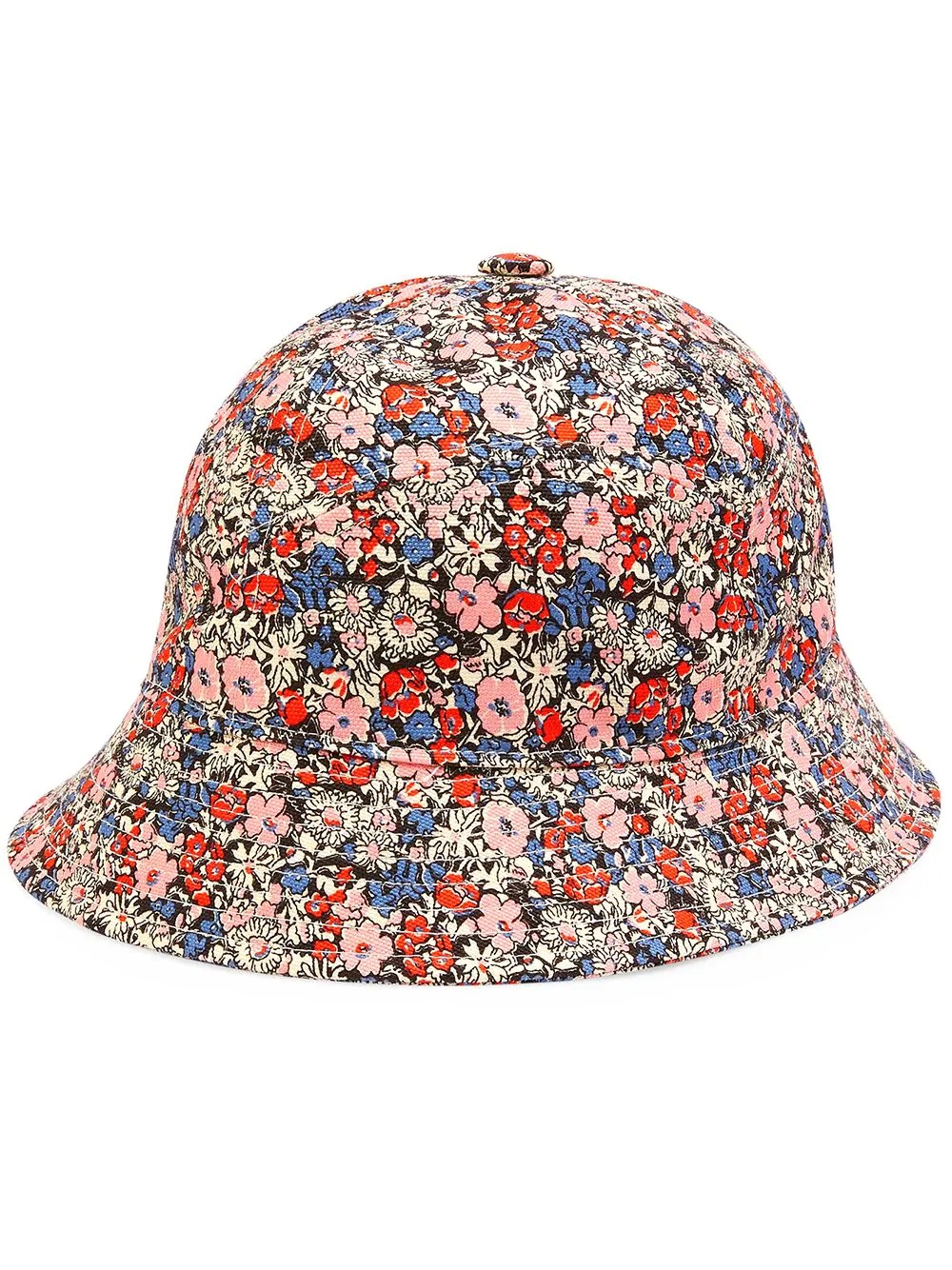 floral print bucket cap - 1