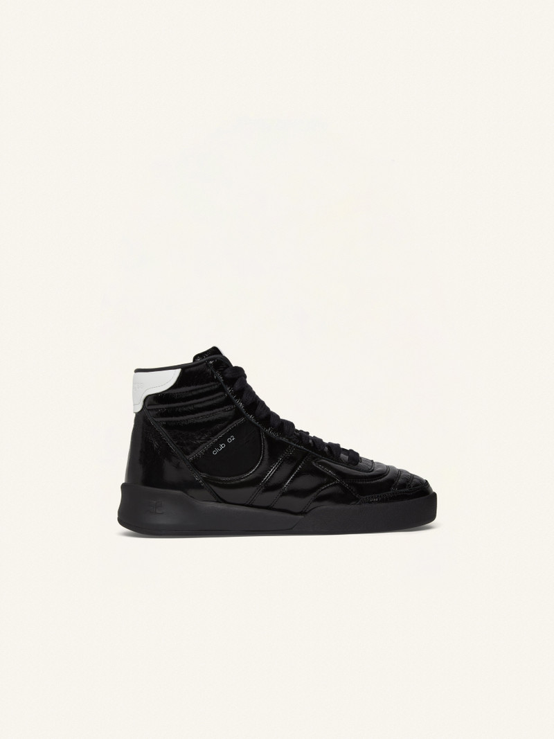 CLUB02 MID NAPLACK LEATHER SNEAKERS 1