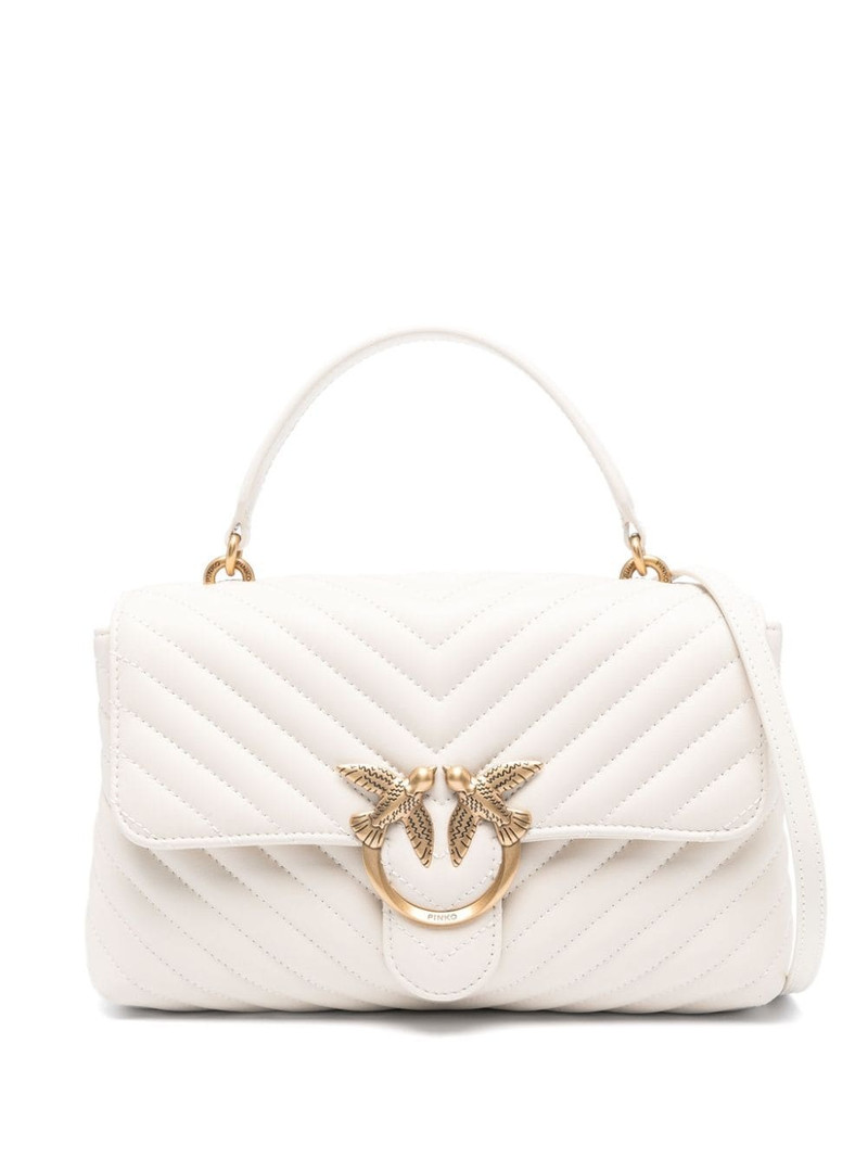 Love One quilted shoulder bag 1