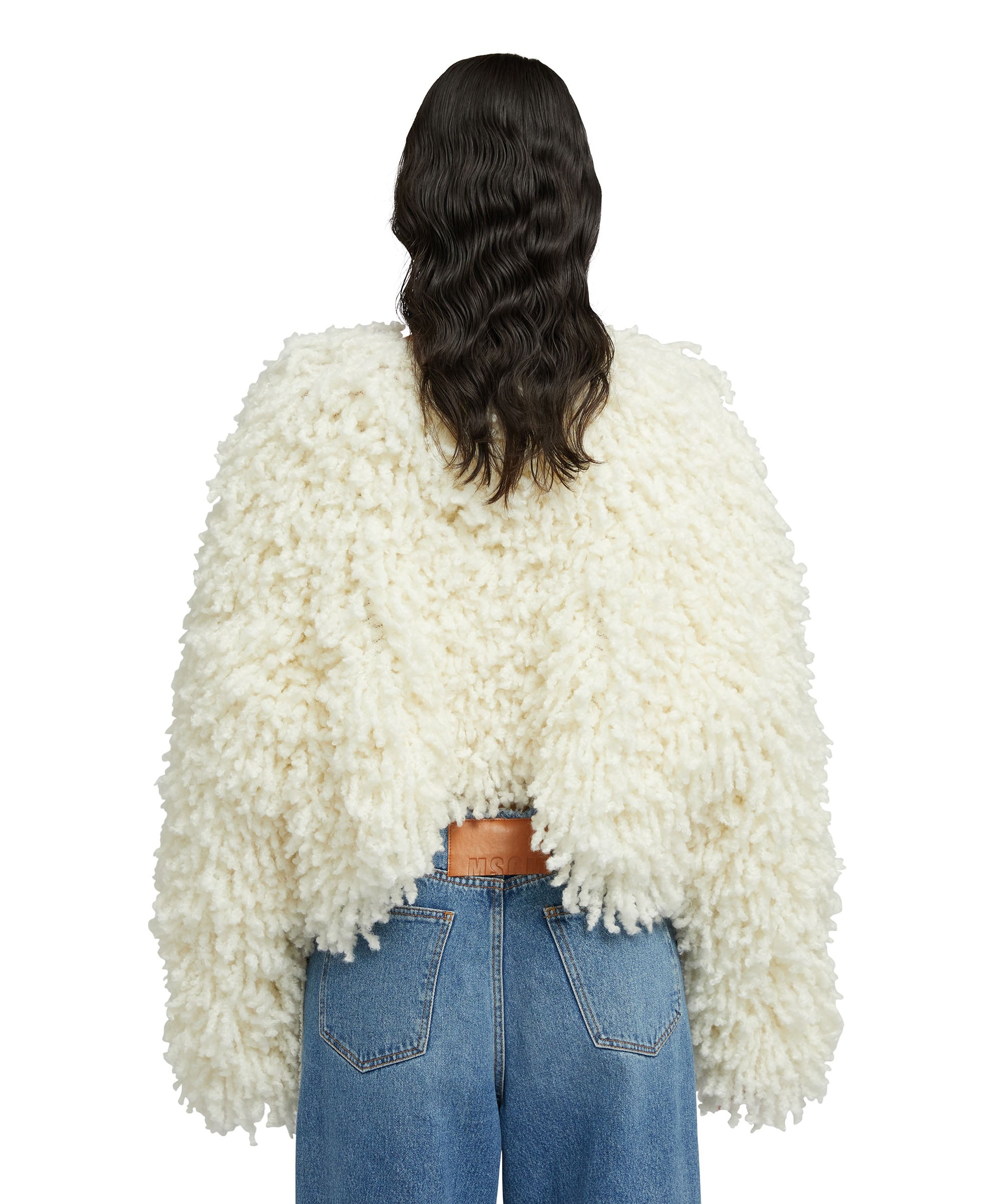 Sweater with "Boucle Meta fur" concept - 3