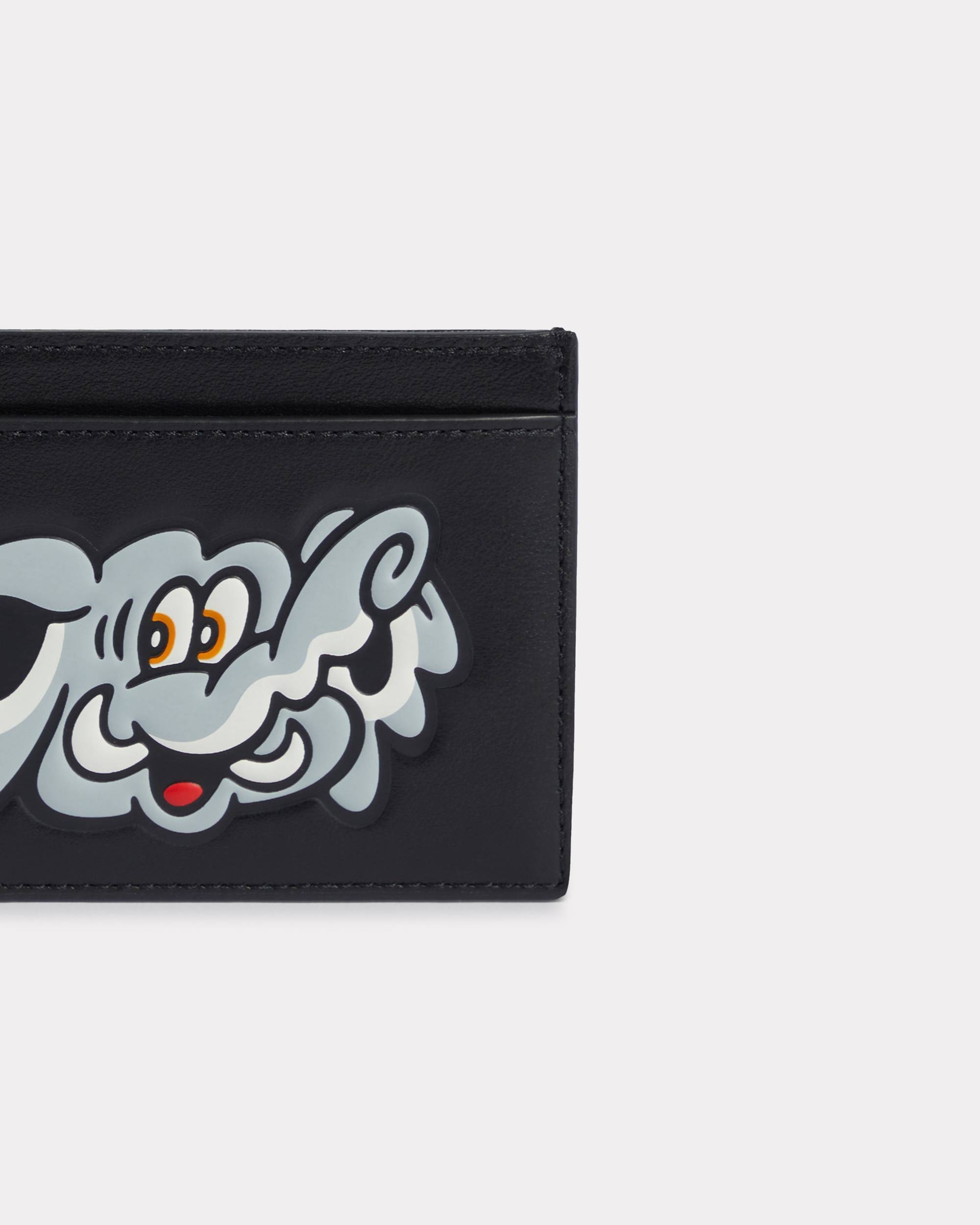 'KENZO VERDY MARKET' card holder in leather - 3