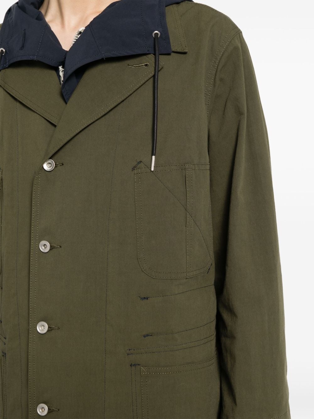single-breasted coat - 5
