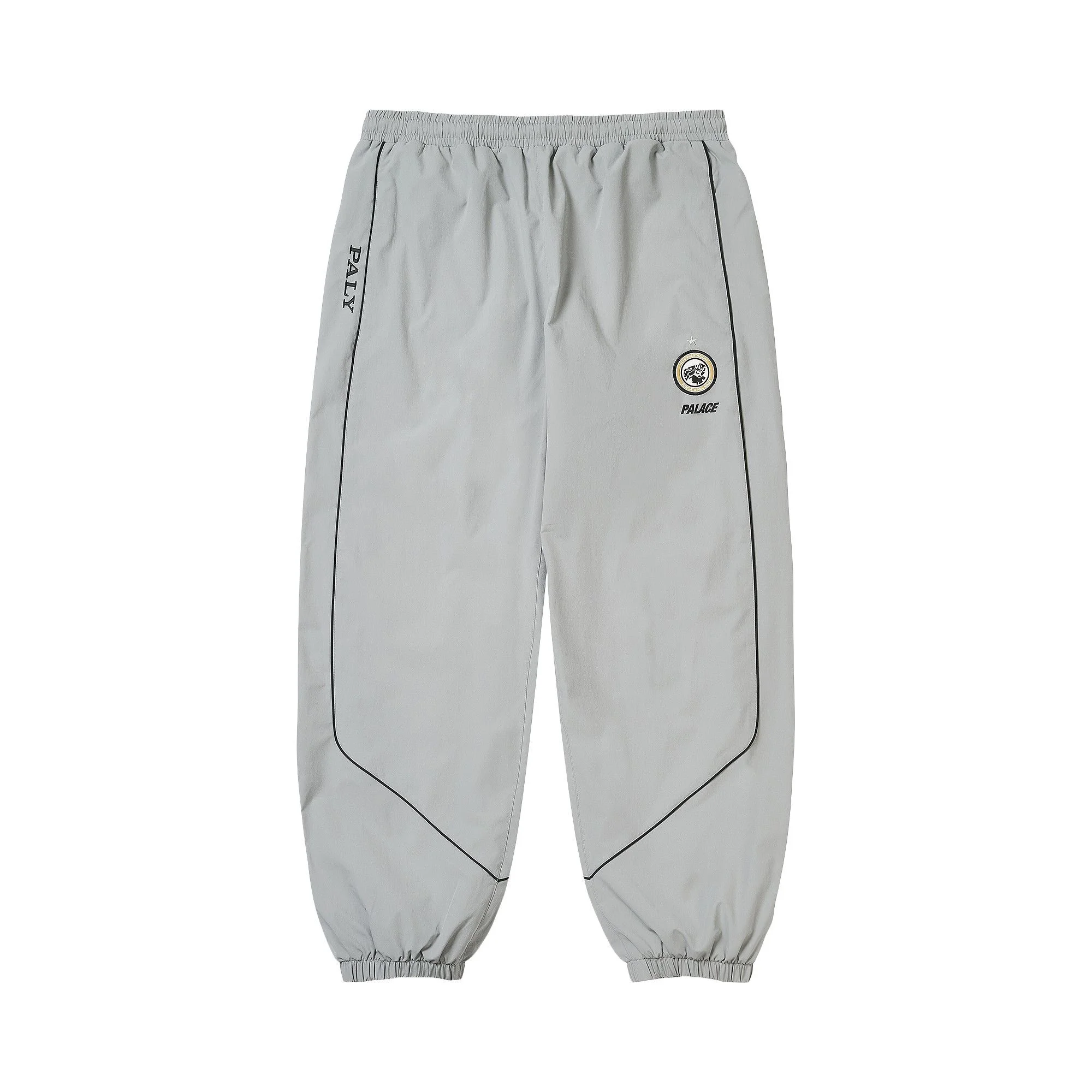 Palace Pro Team Piped Shell Jogger 'Grey' - 1