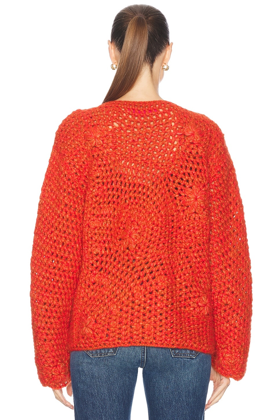 Crochet Boxy Cardigan - 4