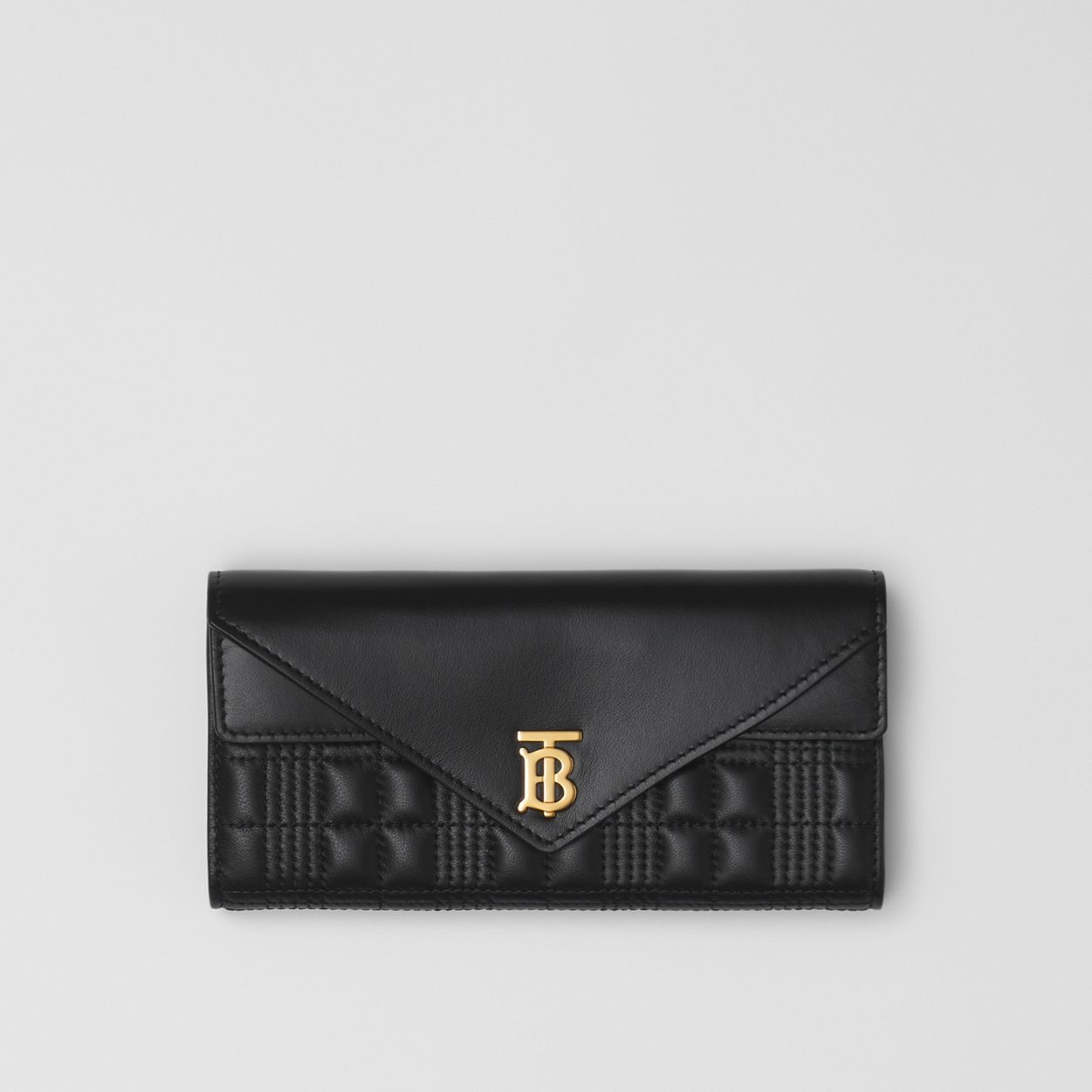 Monogram Motif Quilted Continental Wallet - 1