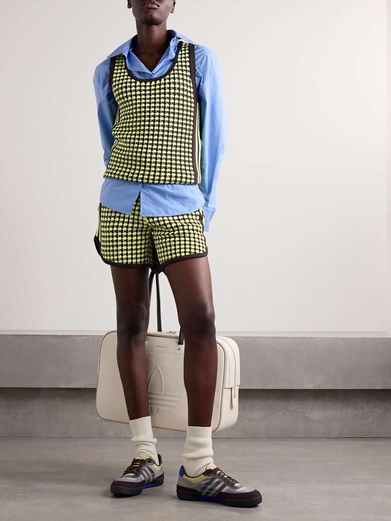 adidas Originals + Wales Bonner striped recycled crocheted tank outlook