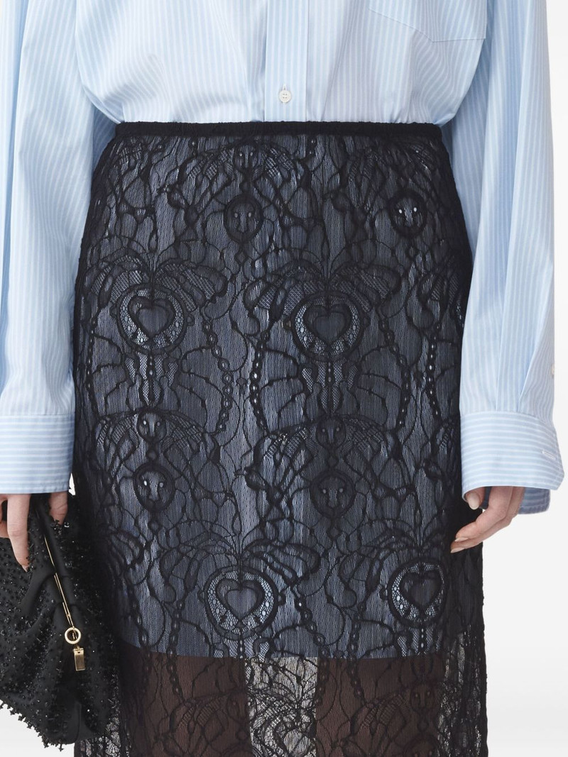 lace midi pencil skirt 5