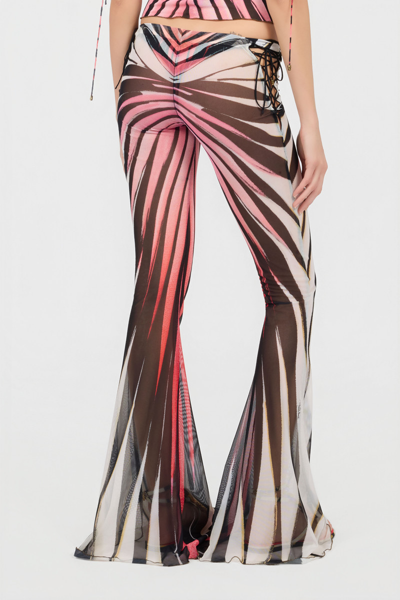 Ray Of Paradise Print Trousers 4